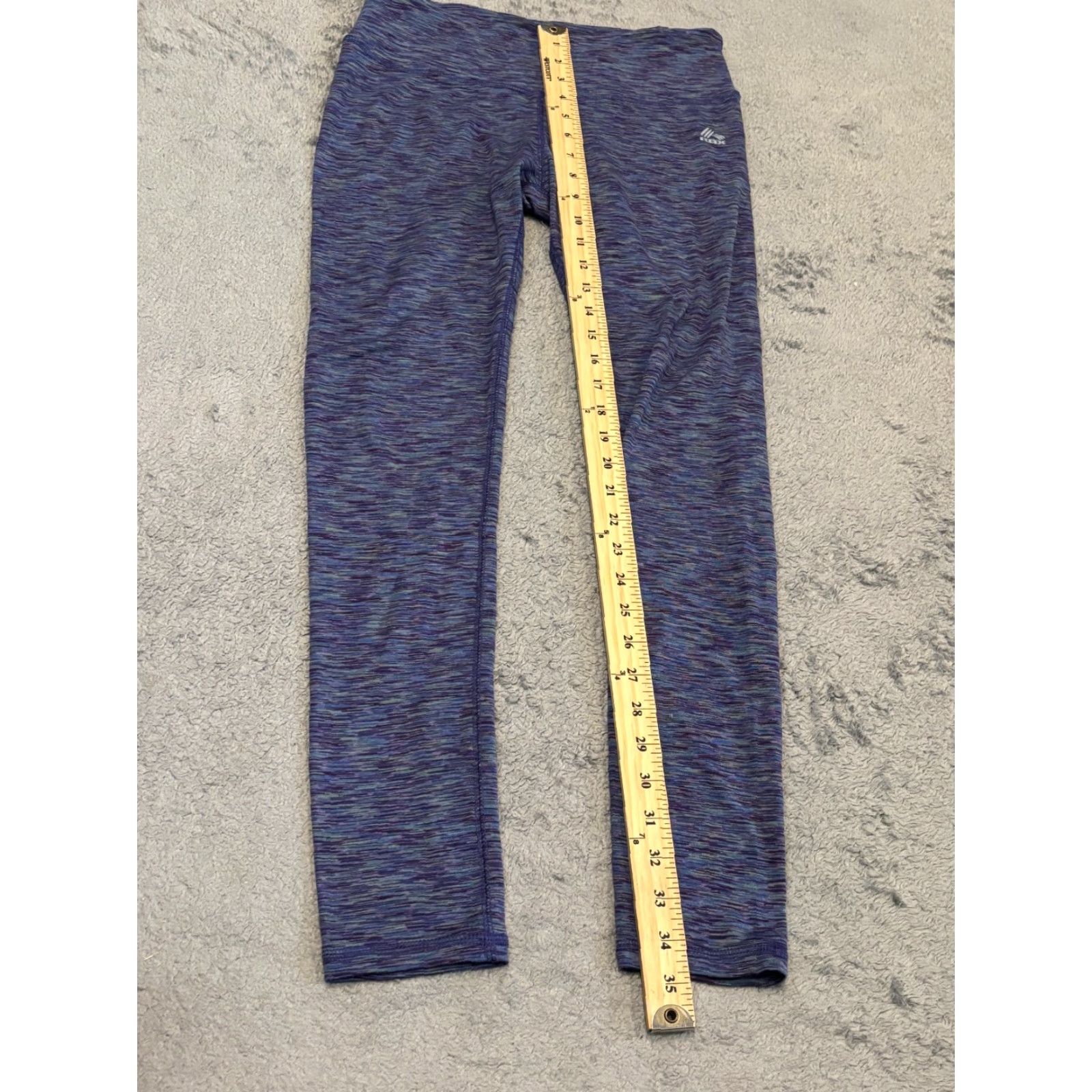Vintage RBX Active Purple Leggings Yoga Running Activewear Polyester Womens Medium Size M Stretch Skinny Compression Athletic Size 32" / US 10 / IT 46 - 4 Thumbnail