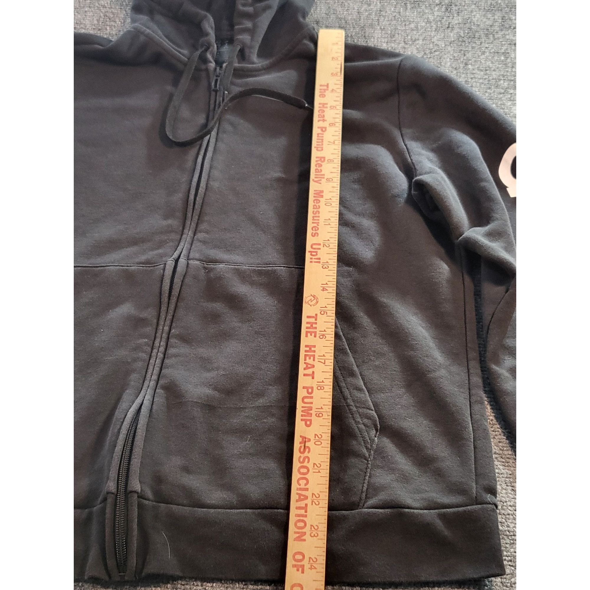 Adidas Adidas Jacket Full Zip Women Sz XXL Black White Hooded Draws Size XXL / US 16-18 / IT 52-54 - 3 Thumbnail