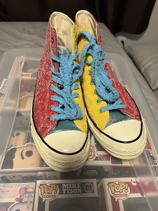 Jw anderson x clearance converse glitter 1970s