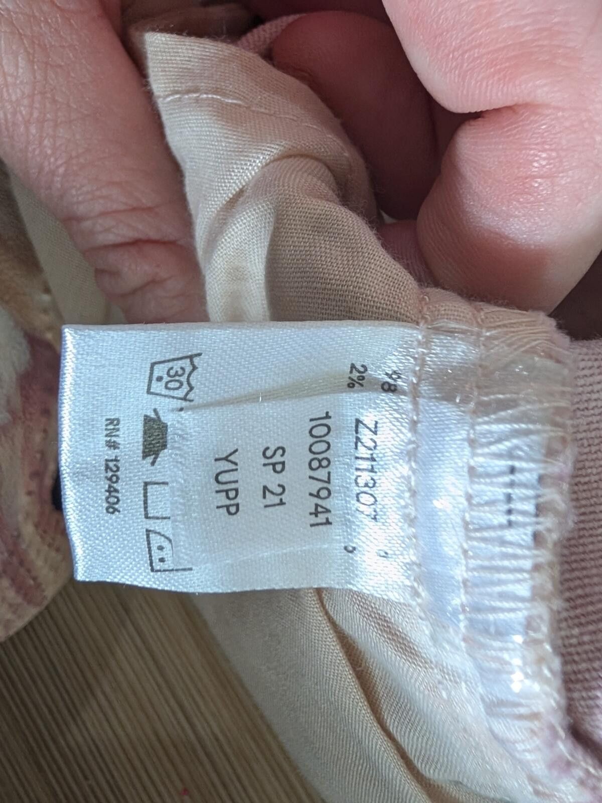 Venus VENUS Pink Tie-Dye Skinny Jeans Size 32" / US 10 / IT 46 - 4 Thumbnail