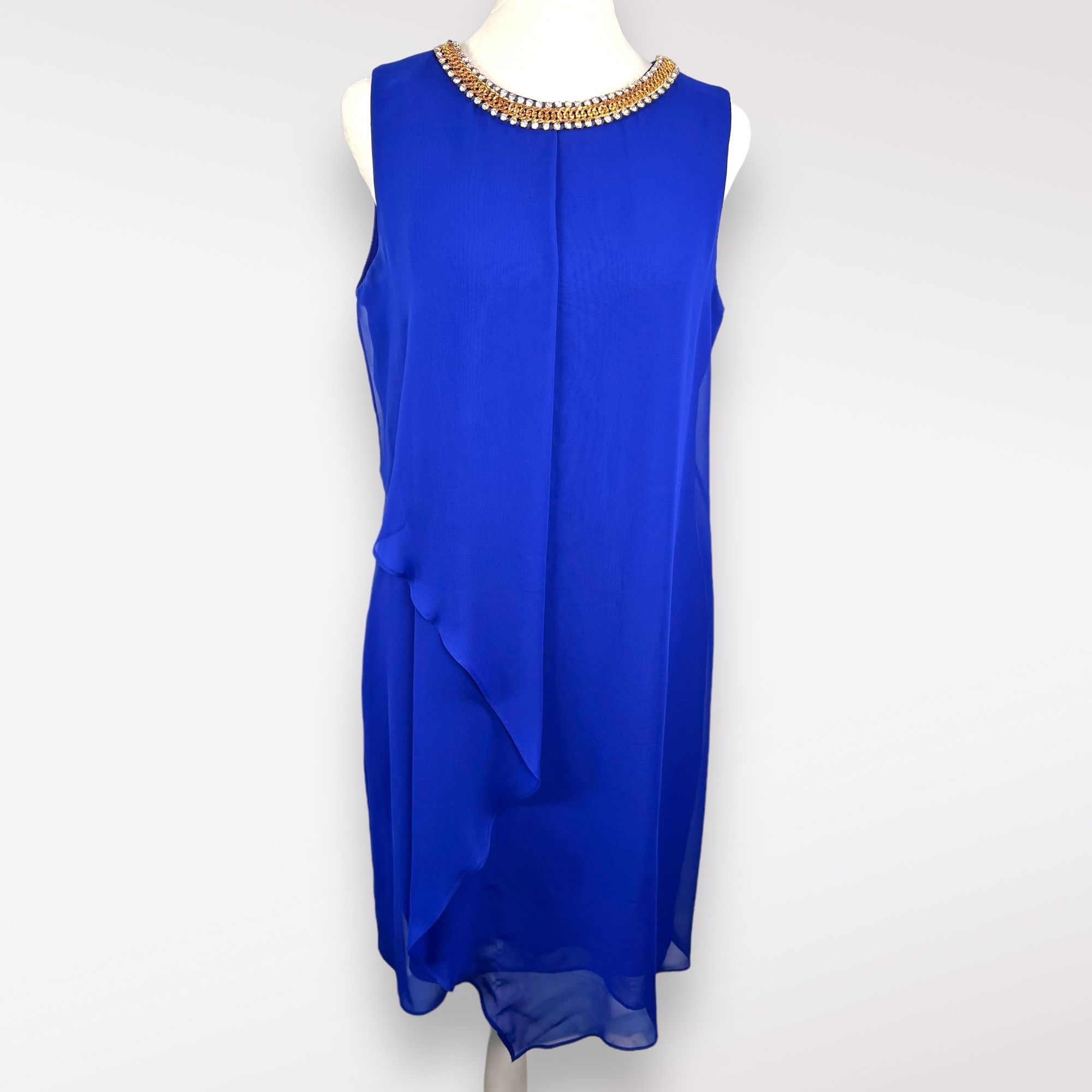 Msk blue dress best sale