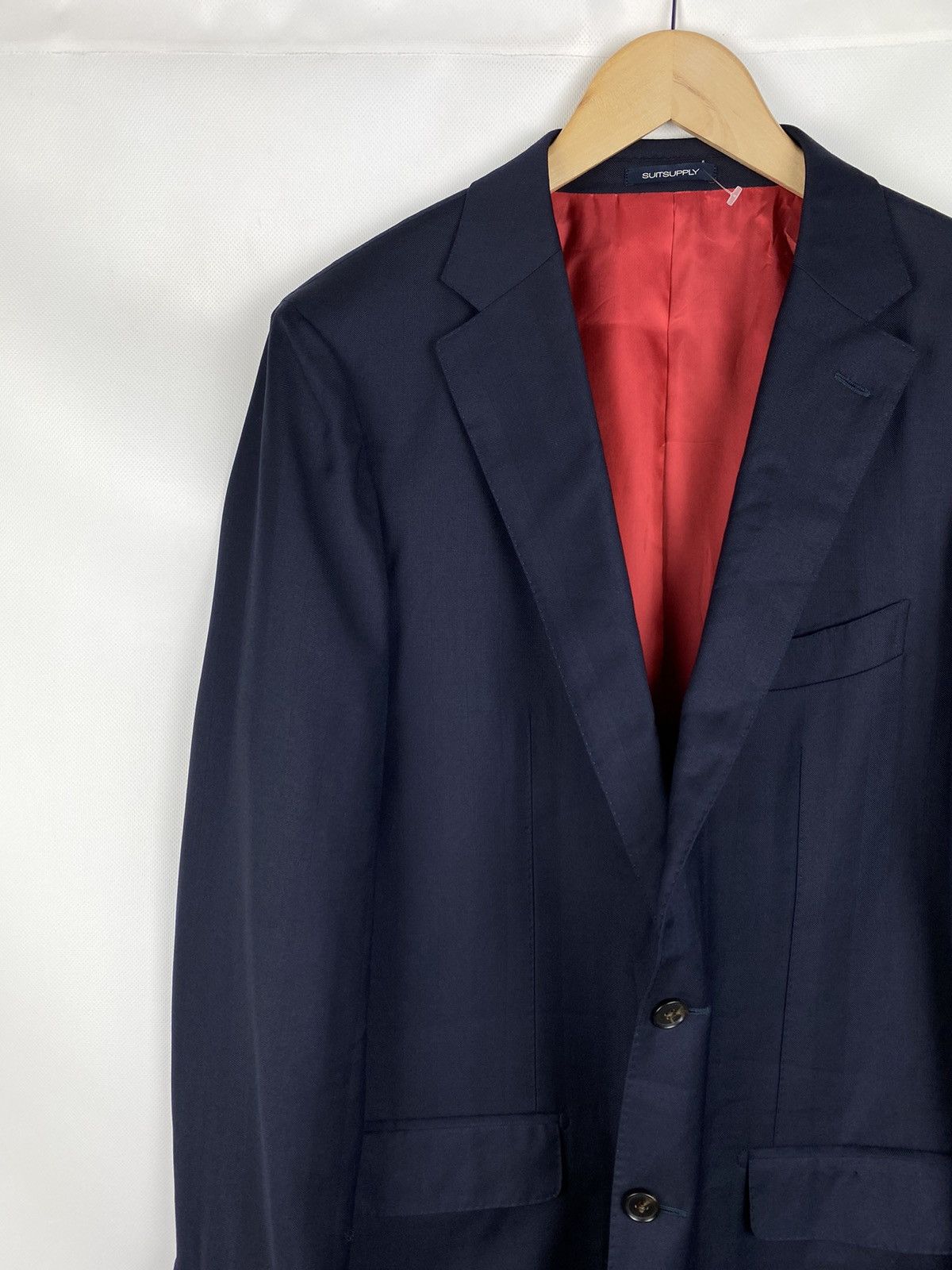 Suitsupply Suitsupply Carlo Barbera men’s pure wool S130 blazer jacket Size 46R - 4 Thumbnail