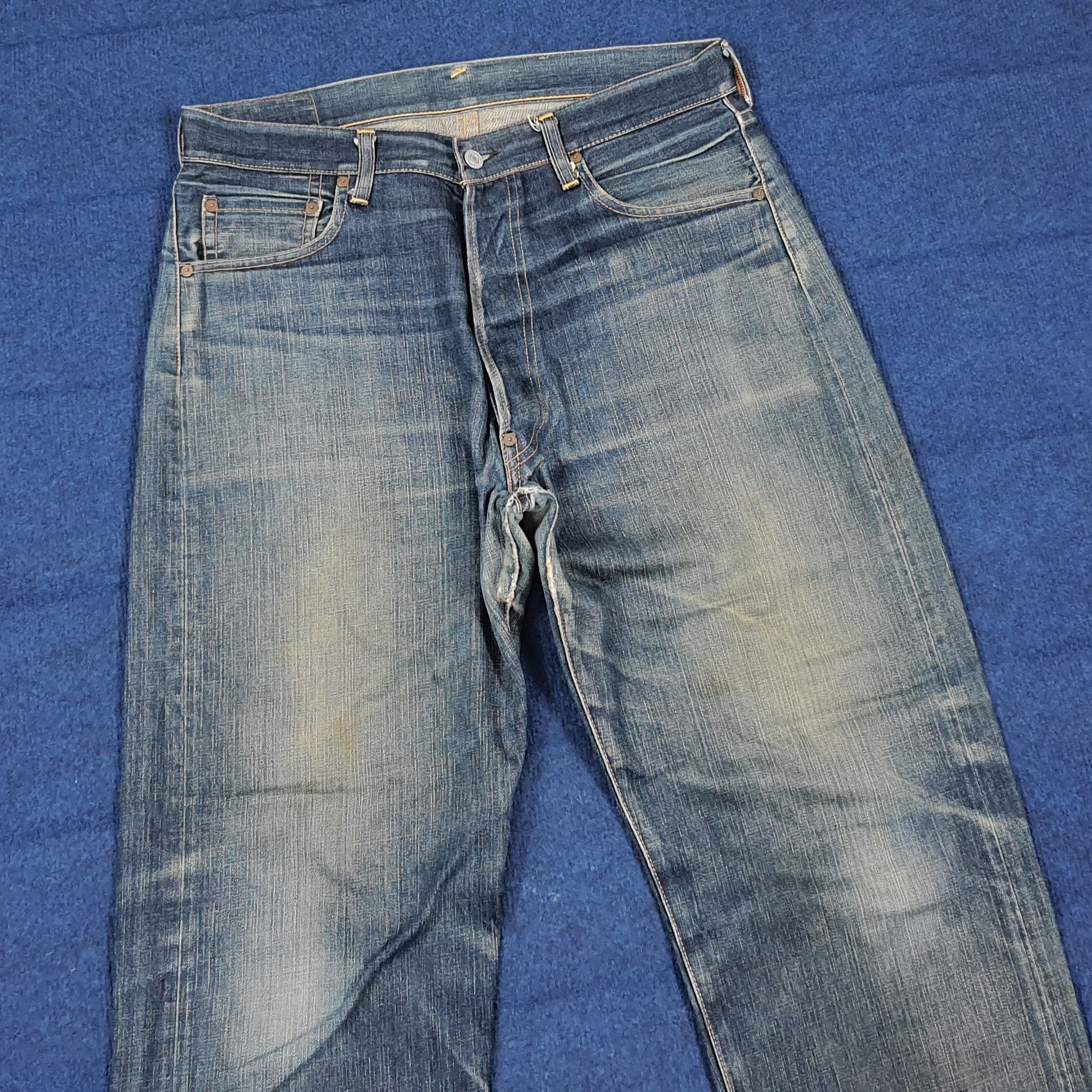 Evisu Vintage Evisu Japan Denim Custom Red Daicock Jeans C297N24 Size US 34 / EU 50 - 6 Thumbnail