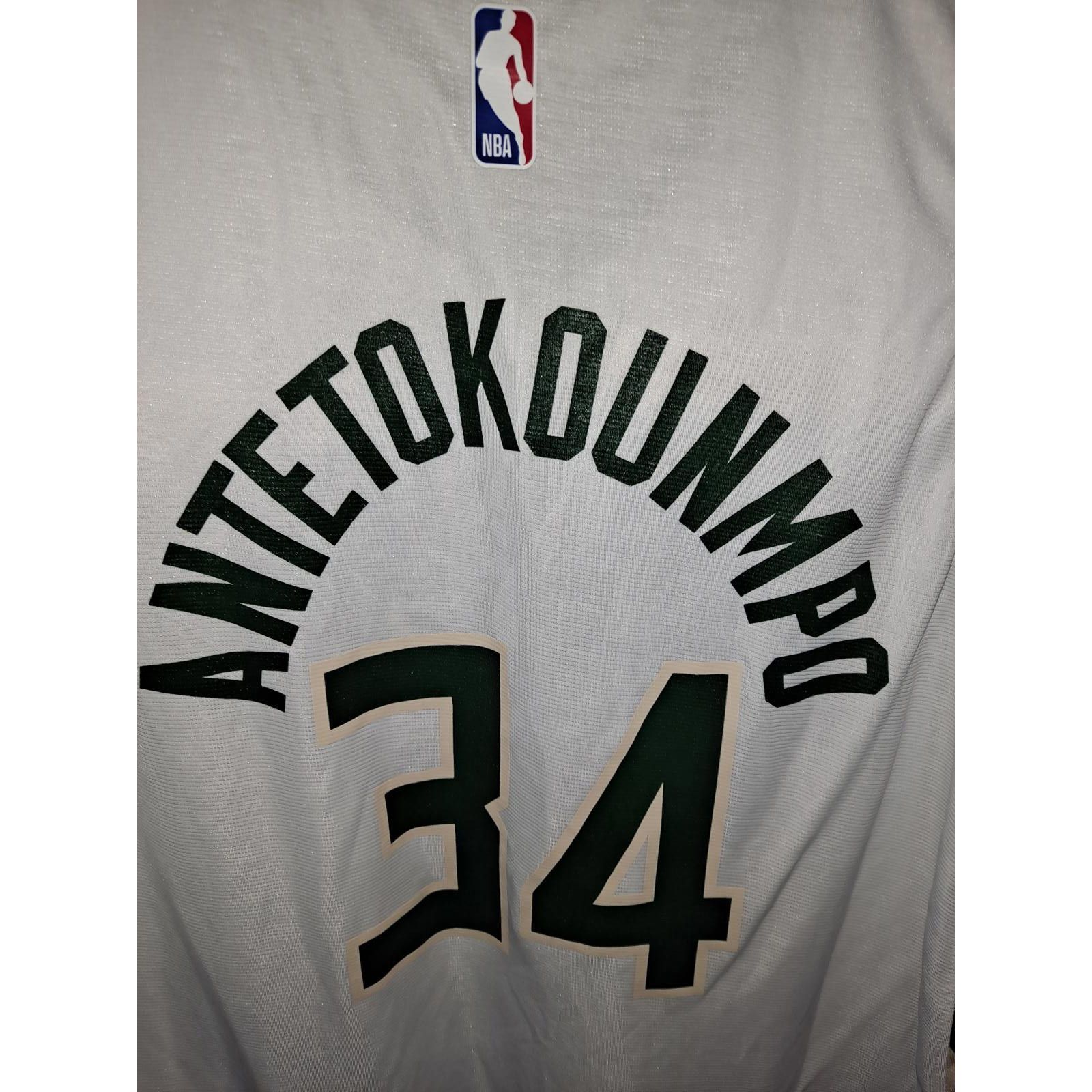 Other Fanatics NBA Bucks #34 Antetokounmpo White and Black Jersey Size US L / EU 52-54 / 3 - 5 Thumbnail
