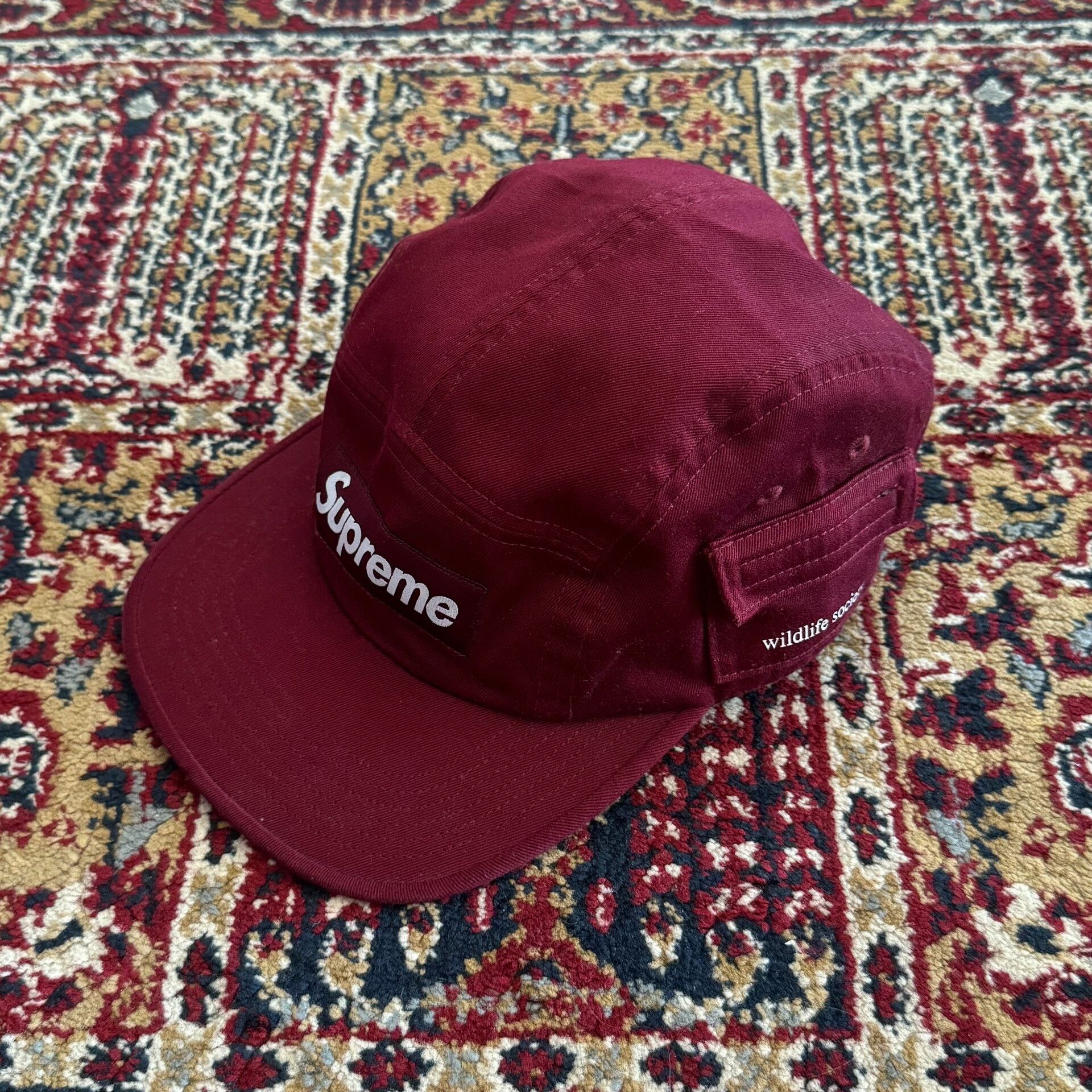 Supreme visvim ブラウンキャップ Supreme × Visvim Supreme Visvim Brown 5-Panel Camp Cap | Grailed