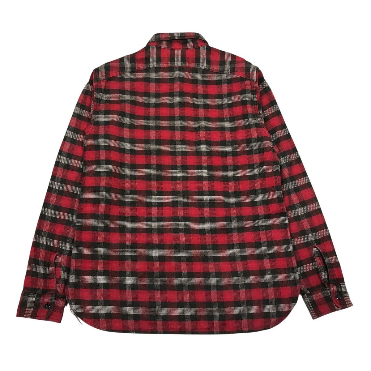 Sugar Cane 🔥VINTAGE WOOL SHIRT JACKET SUGAR CANE TOYO ENTERPRISE TARTAN Size US M / EU 48-50 / 2 - 2 Thumbnail