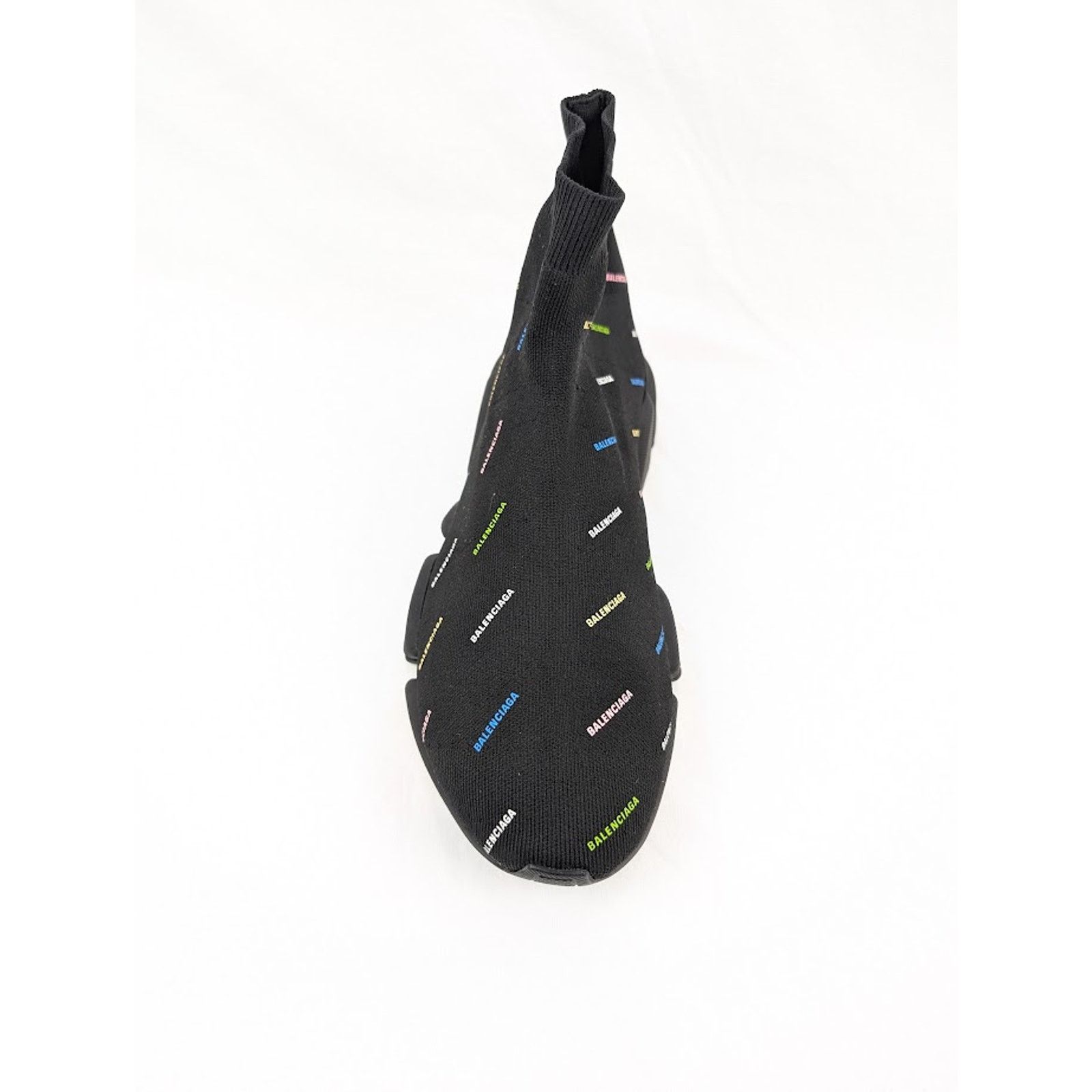 Balenciaga o1rshd1 Recycled Speed 2.0 Low-Top Sneakers Black/Multicolor Size US 13 / EU 46 - 6 Thumbnail