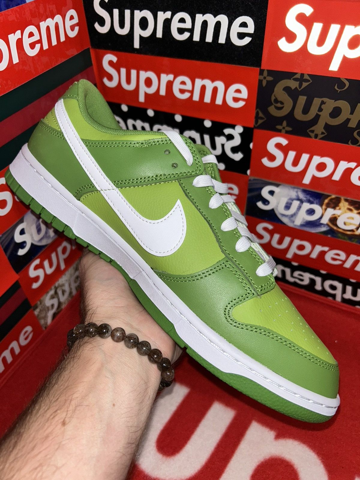 Nike Nike Dunk Low Chlorophyll DJ6188-300 size 12 NEW Size US 12 / EU 45 - 7 Thumbnail