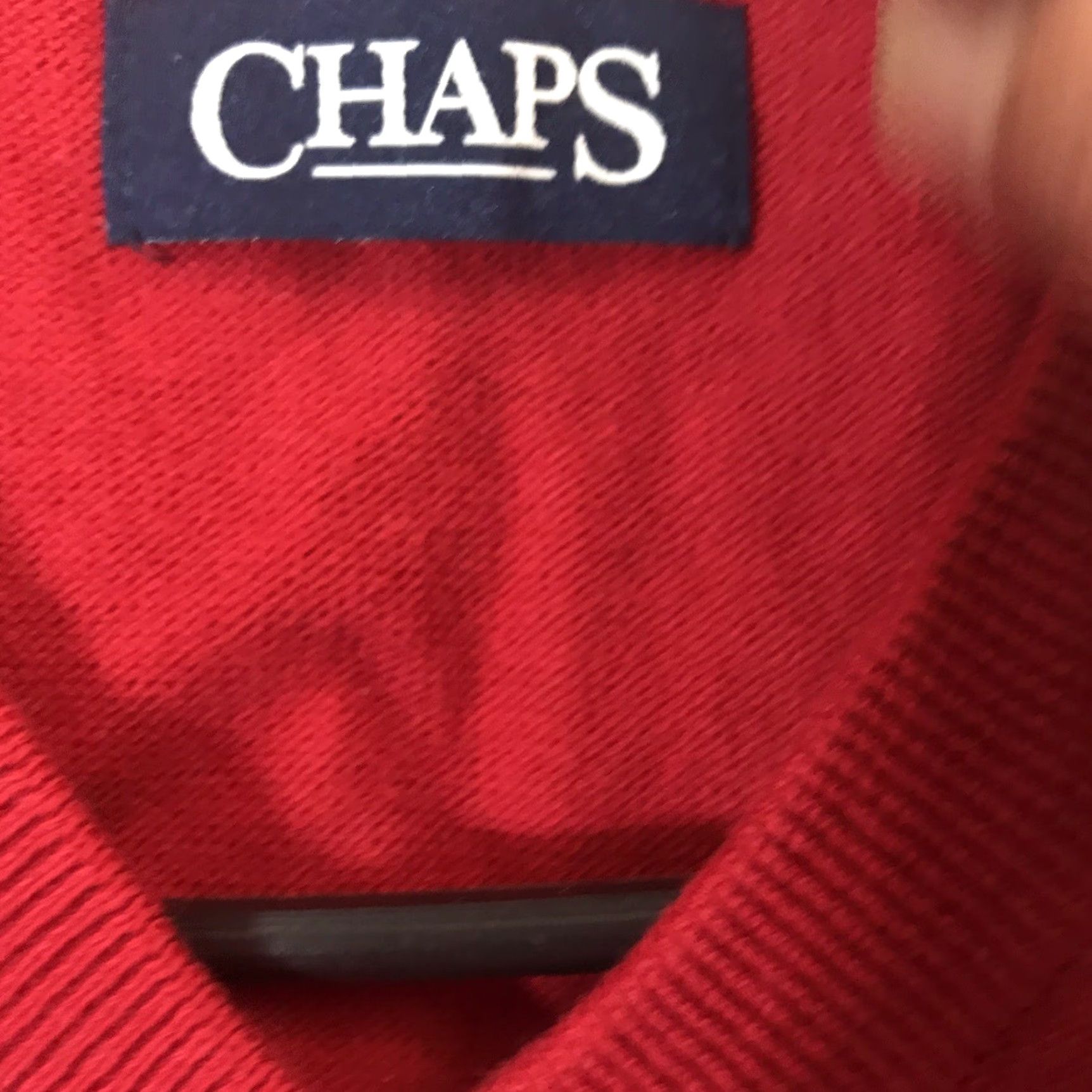 Chaps Chaps Red Cotton Sweater Vest Mens Size M Knit V-Neck Casual Winter Fall Size US M / EU 48-50 / 2 - 4 Thumbnail