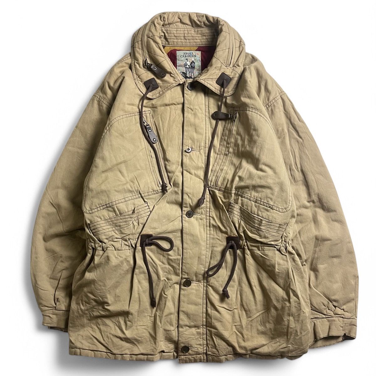 Nigel Cabourn Fox Brothers Wool Donkey Jacket | Grailed