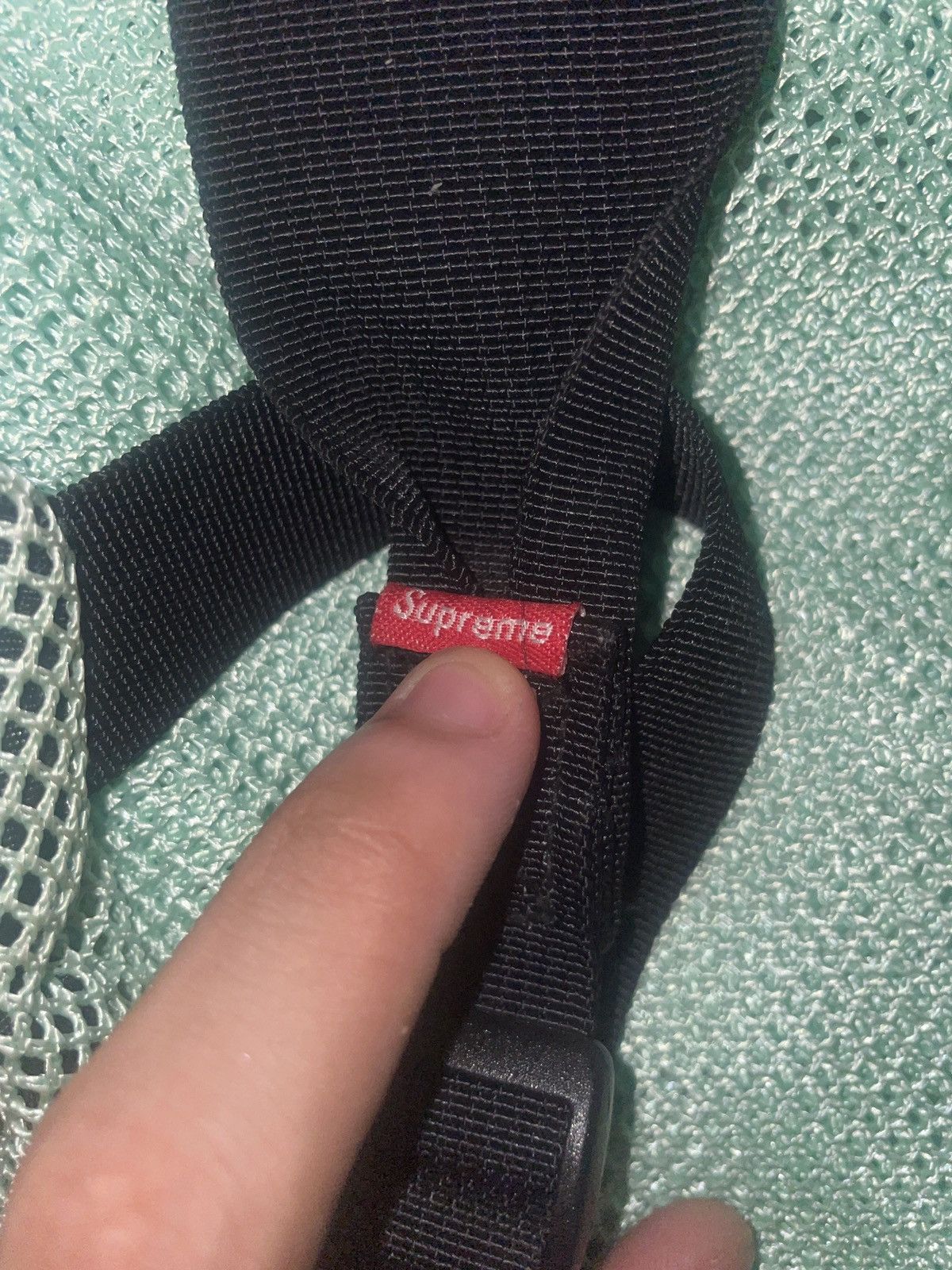 Supreme Supreme Mint Green Backpack Size ONE SIZE - 4 Thumbnail