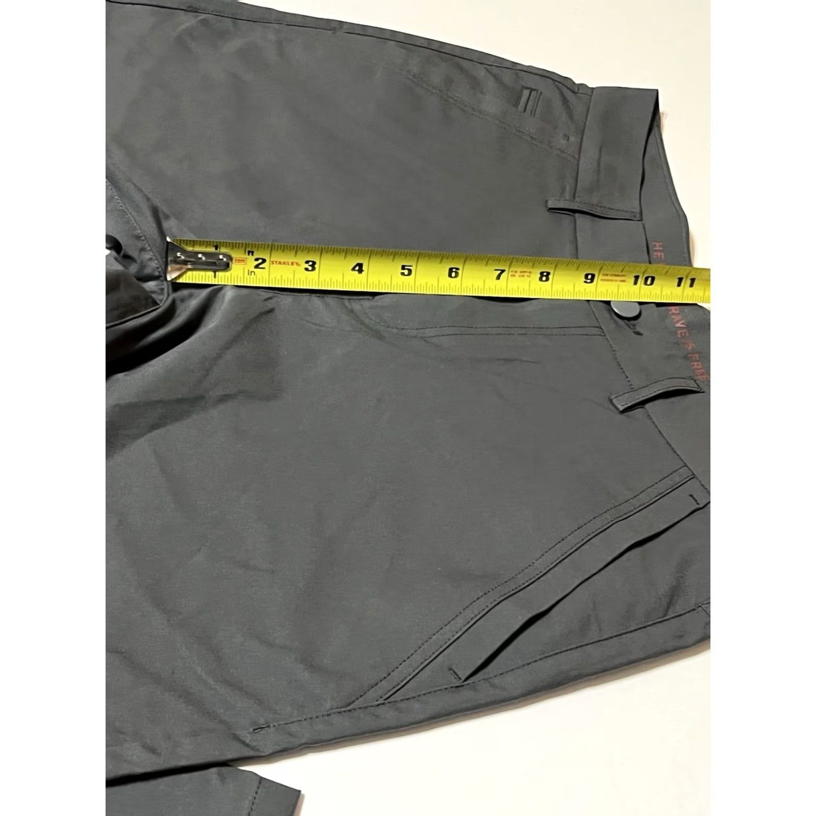 Vintage Marcus Pierce Renegade Pants Mens 30x32 Gray Chino Slim Tapered 30x30.5 5-Pocket Front Flat Front Modern City College Sports Button Zip Regular Size US 30 / EU 46 - 5 Thumbnail