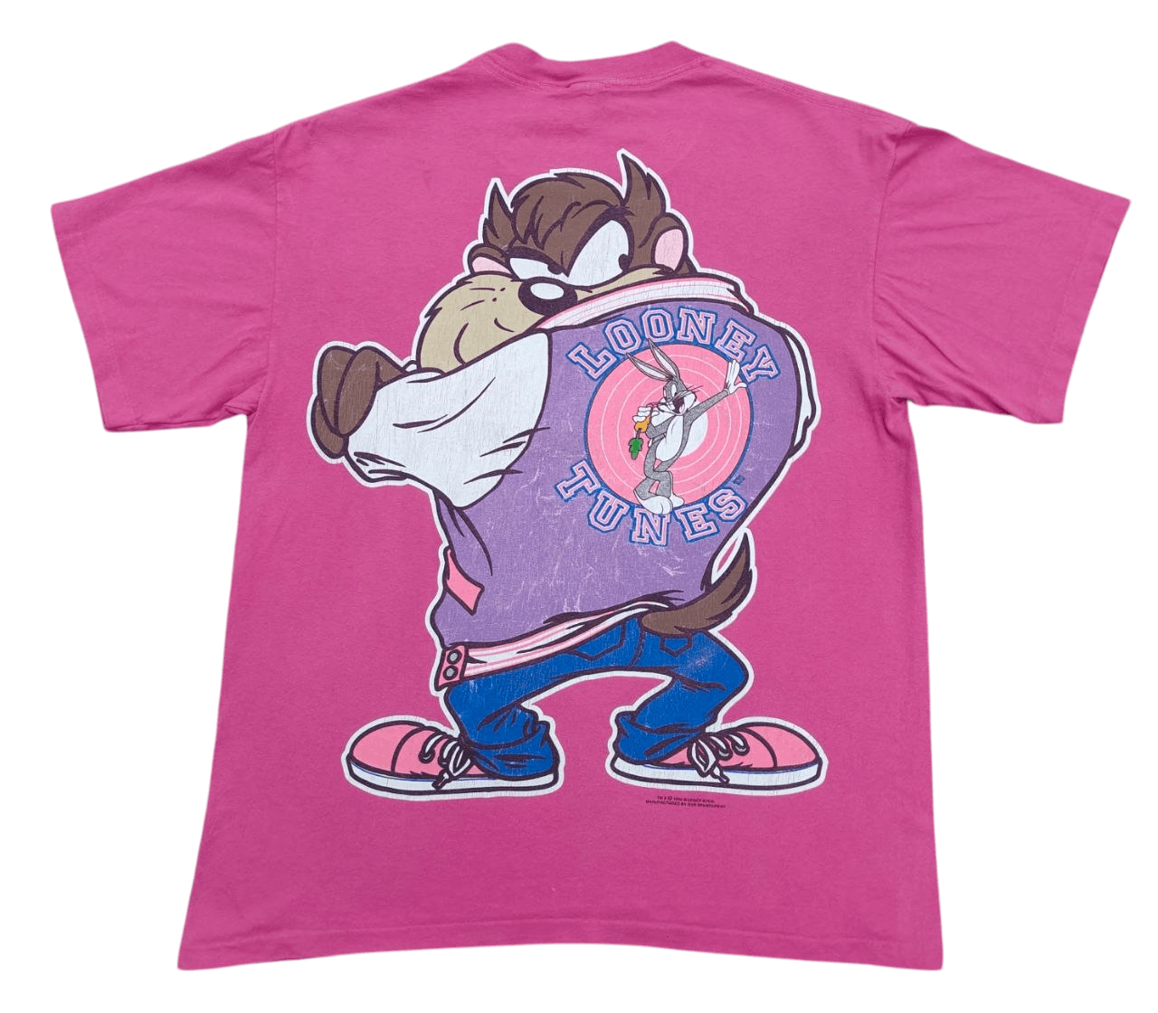 Warner Bros 1994 Vintage Warner Bros Looney Tunes Big Print T Size US M / EU 48-50 / 2 - 2 Thumbnail