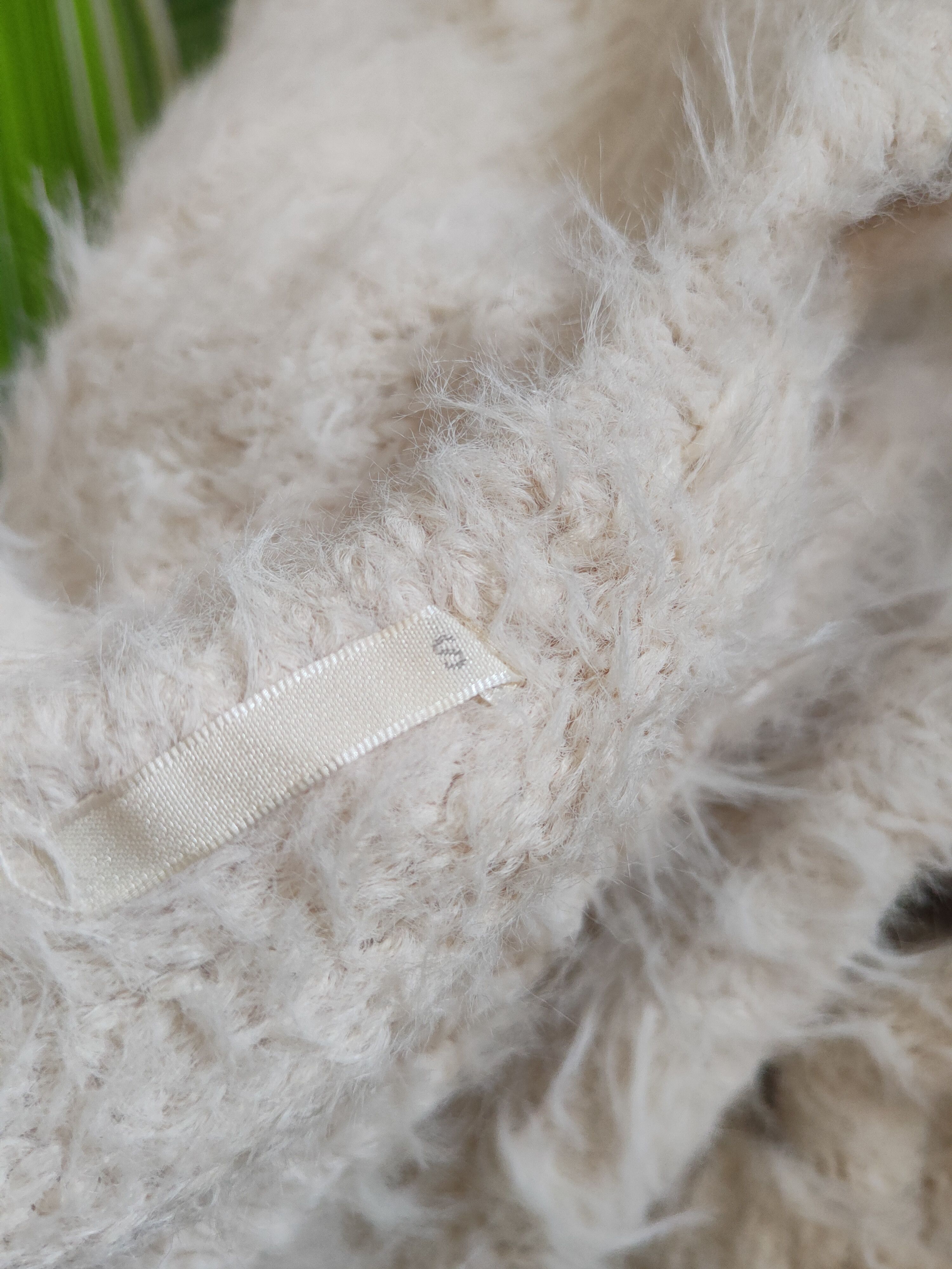 GU GU Cream Shag Shaggy Fur Mohair Knitwear #S2181 Size S / US 4 / IT 40 - 13 Thumbnail