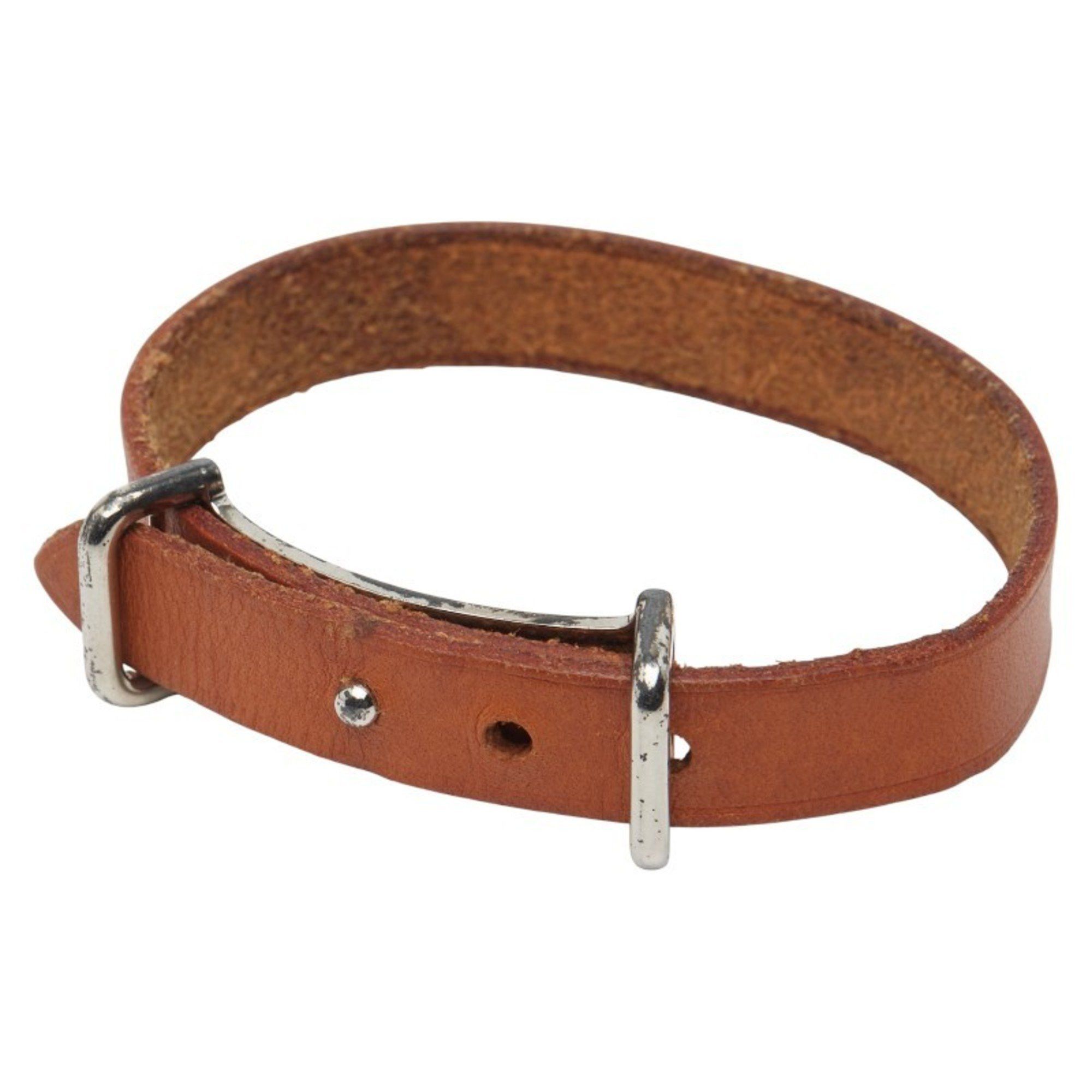 Hermes Hermès Api II Bracelet, Brown, Silver Hardware, Leather, Metal, Women's, HERMES Size ONE SIZE - 1 Thumbnail