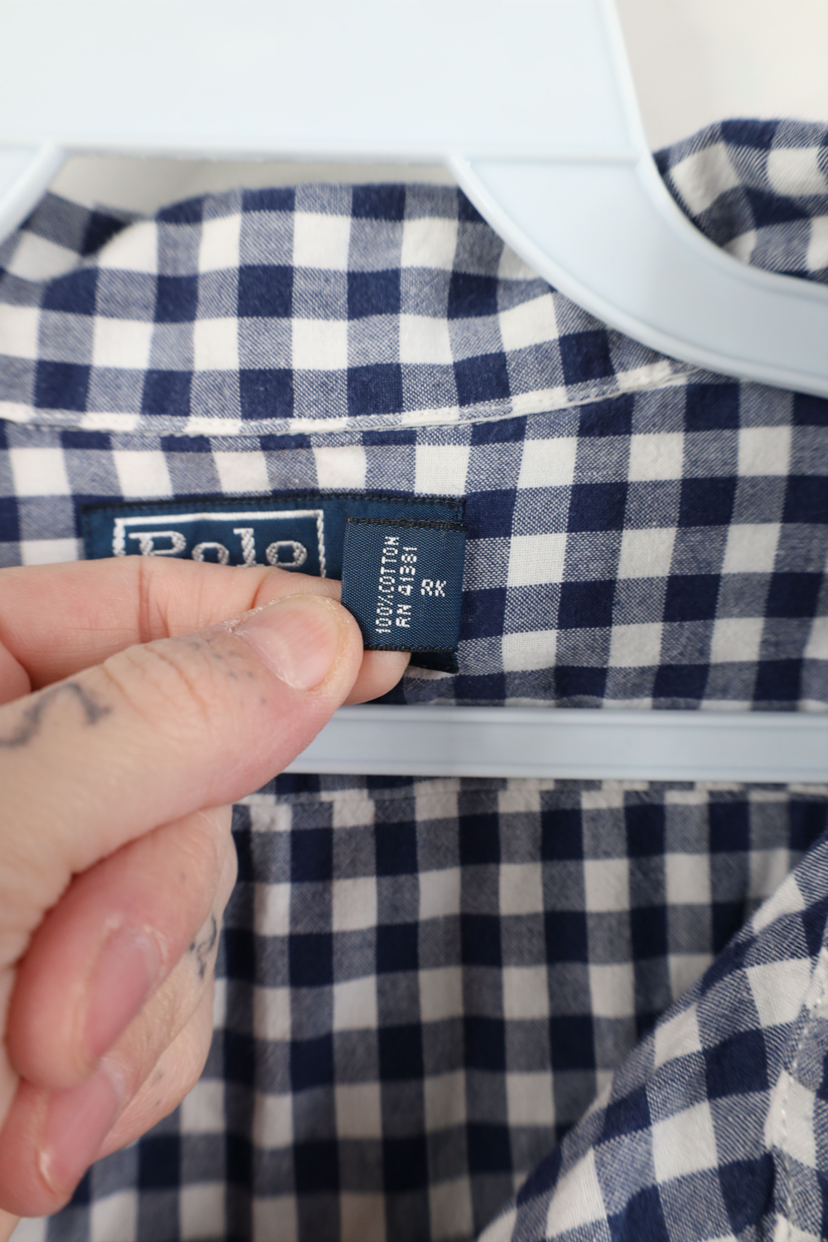 Ralph Lauren Vintage 90s Ralph Lauren Short Sleeve Button Shirt Plaid Size US XL / EU 56 / 4 - 7 Thumbnail