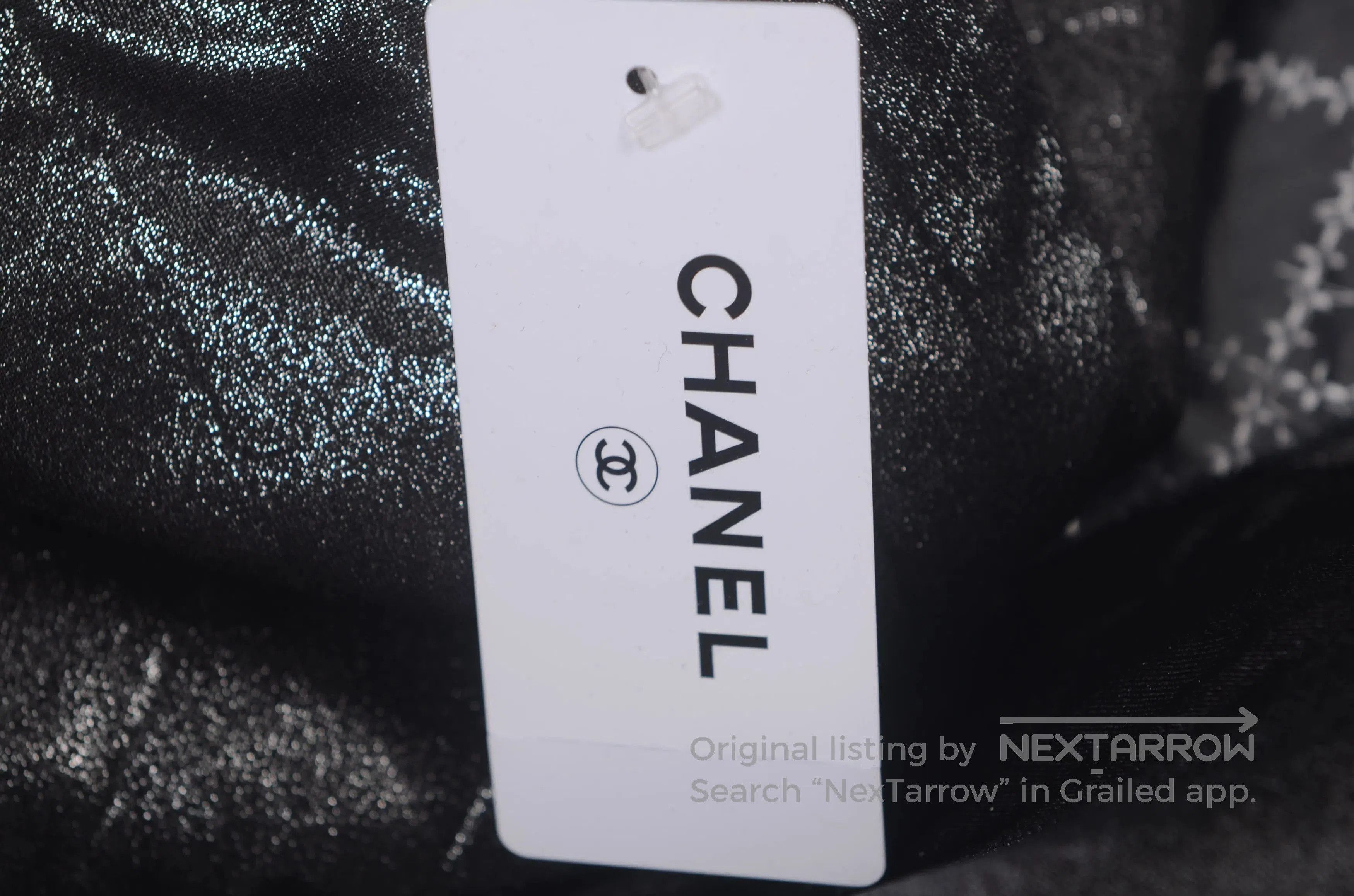 Chanel Chanel Black White Diamond Pattern Dress. Size M / US 6-8 / IT 42-44 - 3 Thumbnail