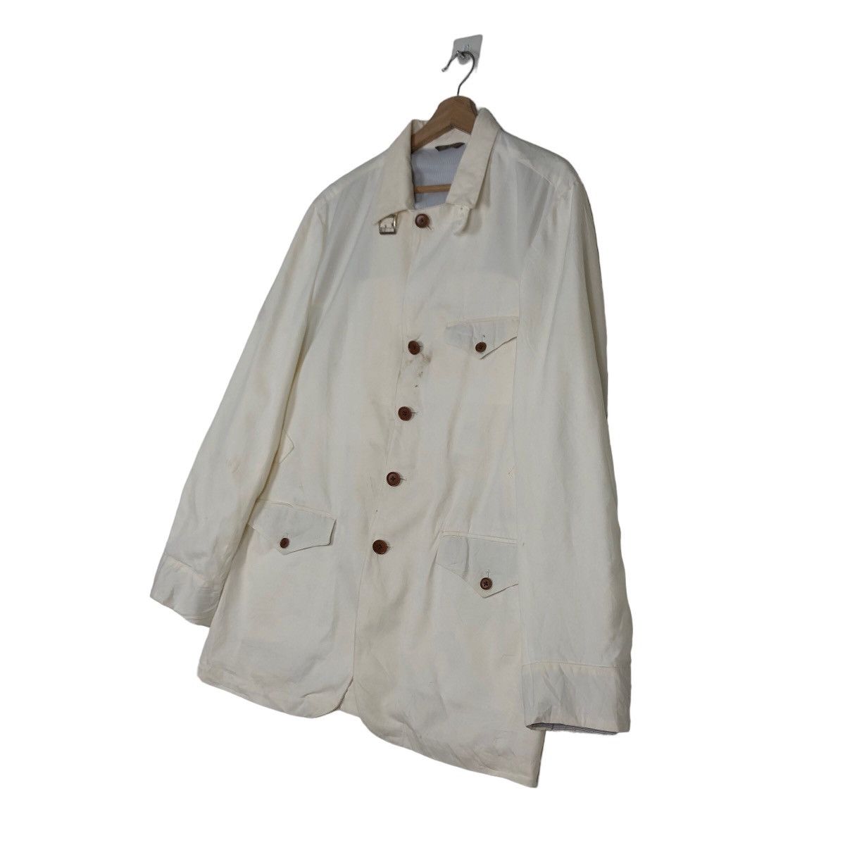 Issey Miyake 🔥Male & Co Issey Miyake Japan Chore Work Jacket Size US L / EU 52-54 / 3 - 2 Thumbnail