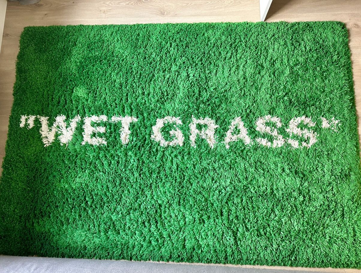 Virgil Abloh x Ikea \Wet Grass\ Rug