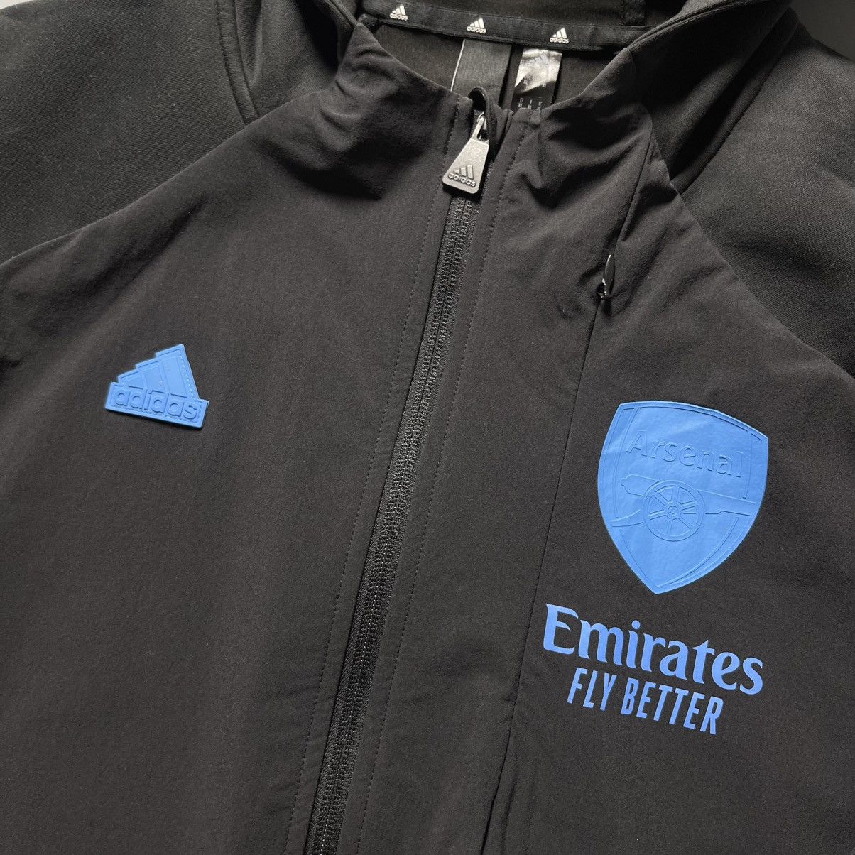 Adidas × Vintage ARSENAL ADIDAS 2023/2024 FOOTBALL TRAINING TRAVK TOP Size US L / EU 52-54 / 3 - 5 Thumbnail
