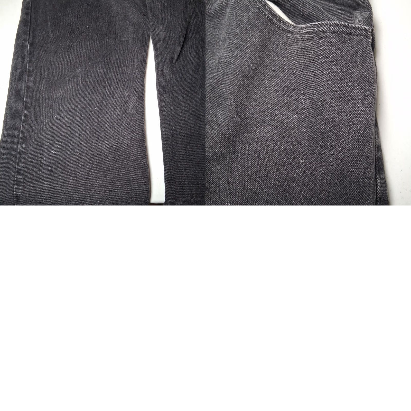 Wrangler Wrangler Jeans Men 35x33.5 Relaxed Fit Black Denim Work Pants 976T1CB Size US 35 - 10 Thumbnail