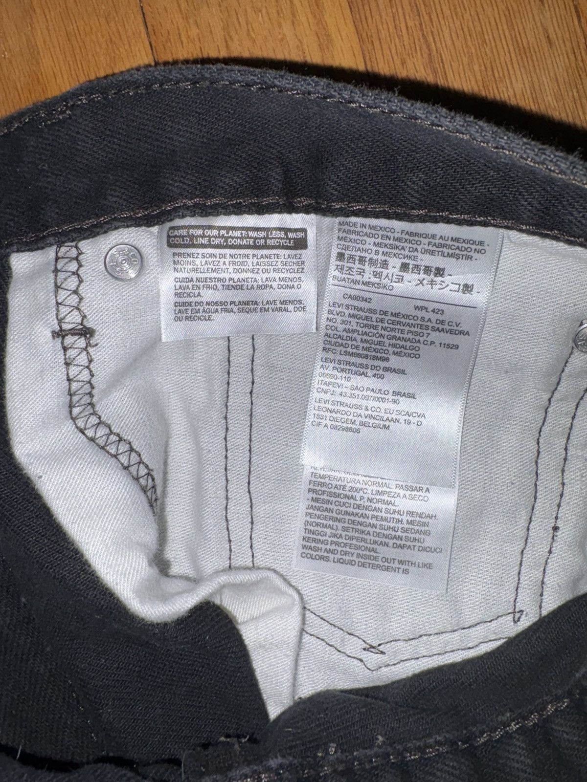 Levi's Black Levi Jeans Size US 34 / EU 50 - 4 Thumbnail