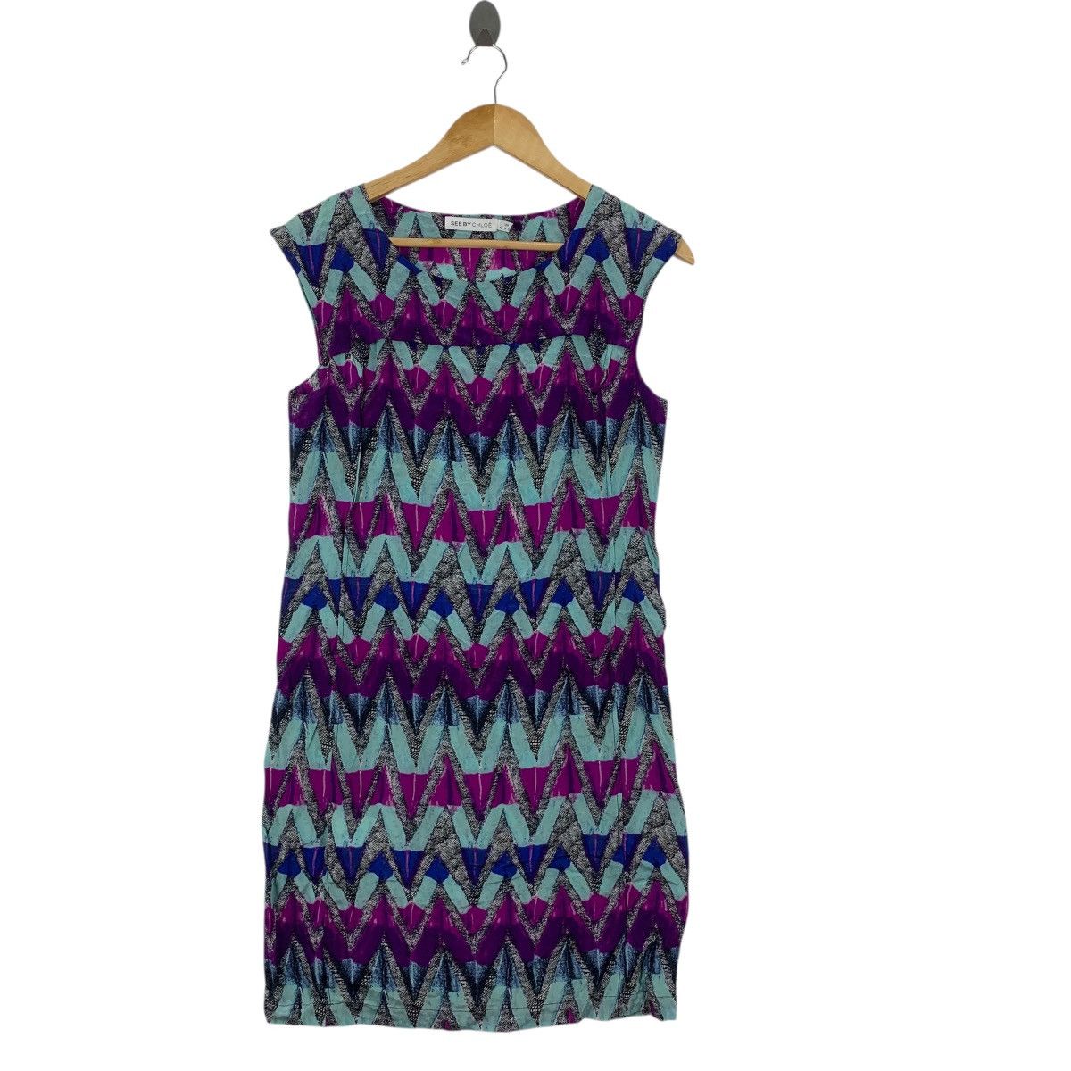 See by Chloe CHLOE SEE BY CHLOE Collection Blouse Abstract Cardigan Shirt Size S / US 4 / IT 40 - 3 Thumbnail