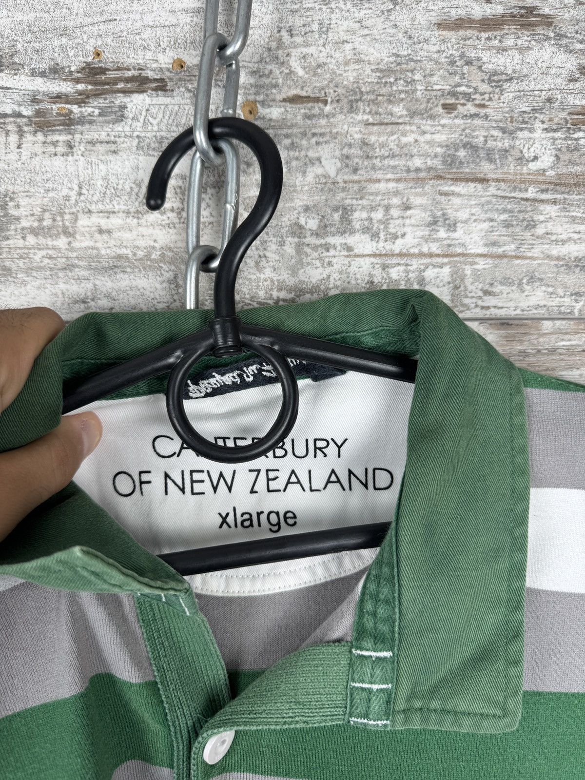 Canterbury of New Zealand × Vintage Mens Vintage Canterbury of New Zealand Ireland rugby tee Size US XL / EU 56 / 4 - 8 Thumbnail