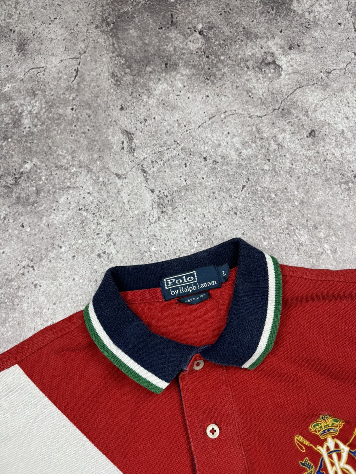Polo Ralph Lauren Vintage Polo Ralph Lauren Y2K MCMLXVII Striped Rugby Polo Size US L / EU 52-54 / 3 - 6 Thumbnail