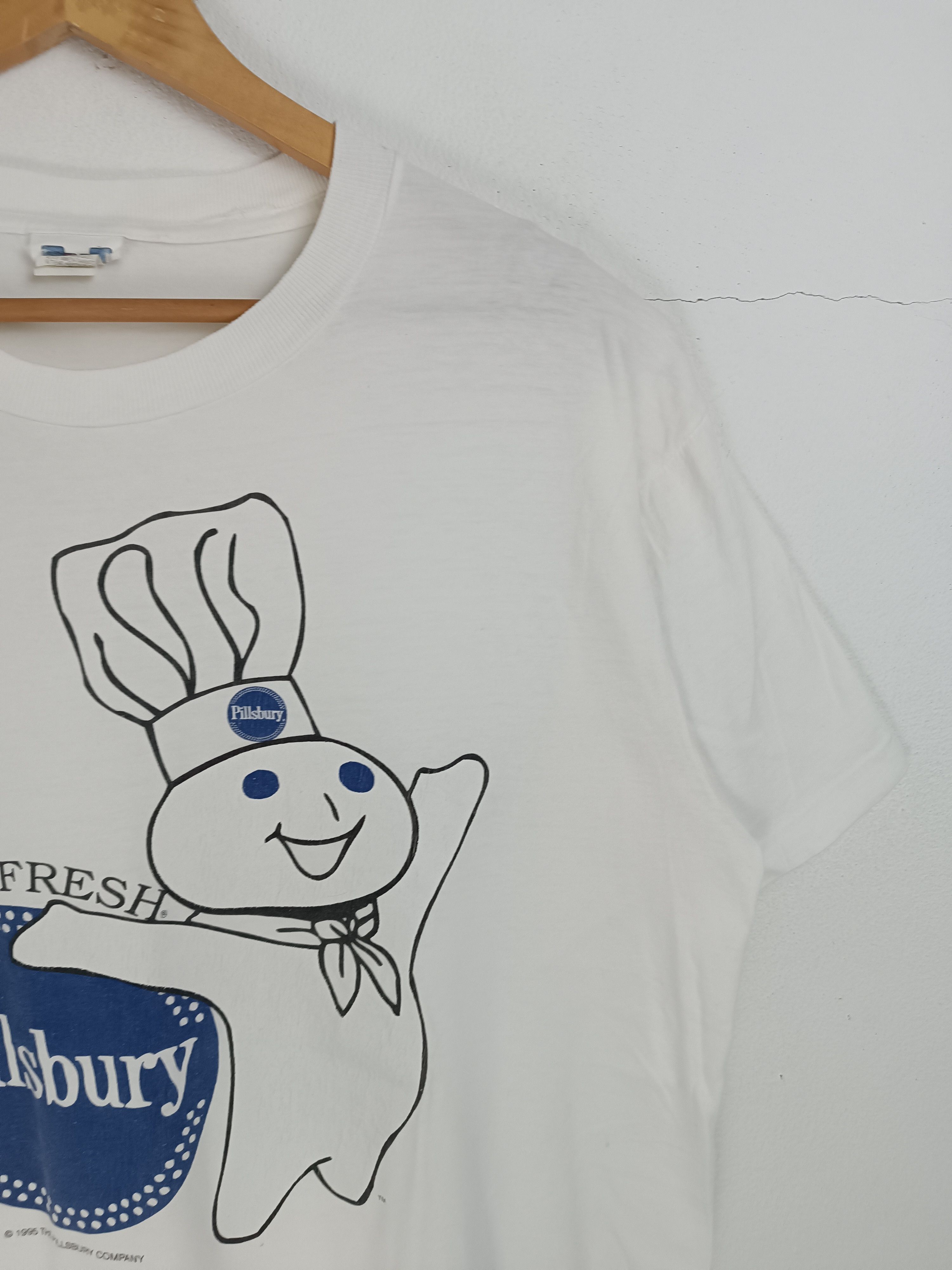 Vintage VINTAGE 90'S PILLSBURY POPPIN FRESH VERY RARE TEE Size US L / EU 52-54 / 3 - 5 Thumbnail