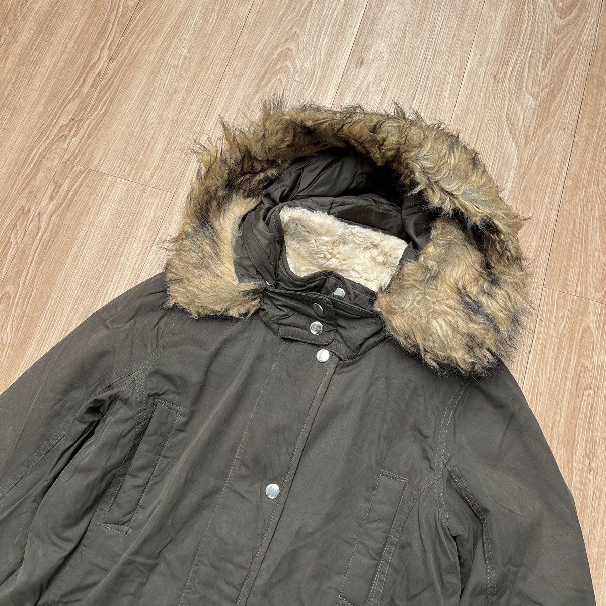 Forever 21 2000S Forever 21 Fur & Faux Jacket LGB Style Size S / US 4 / IT 40 - 3 Thumbnail