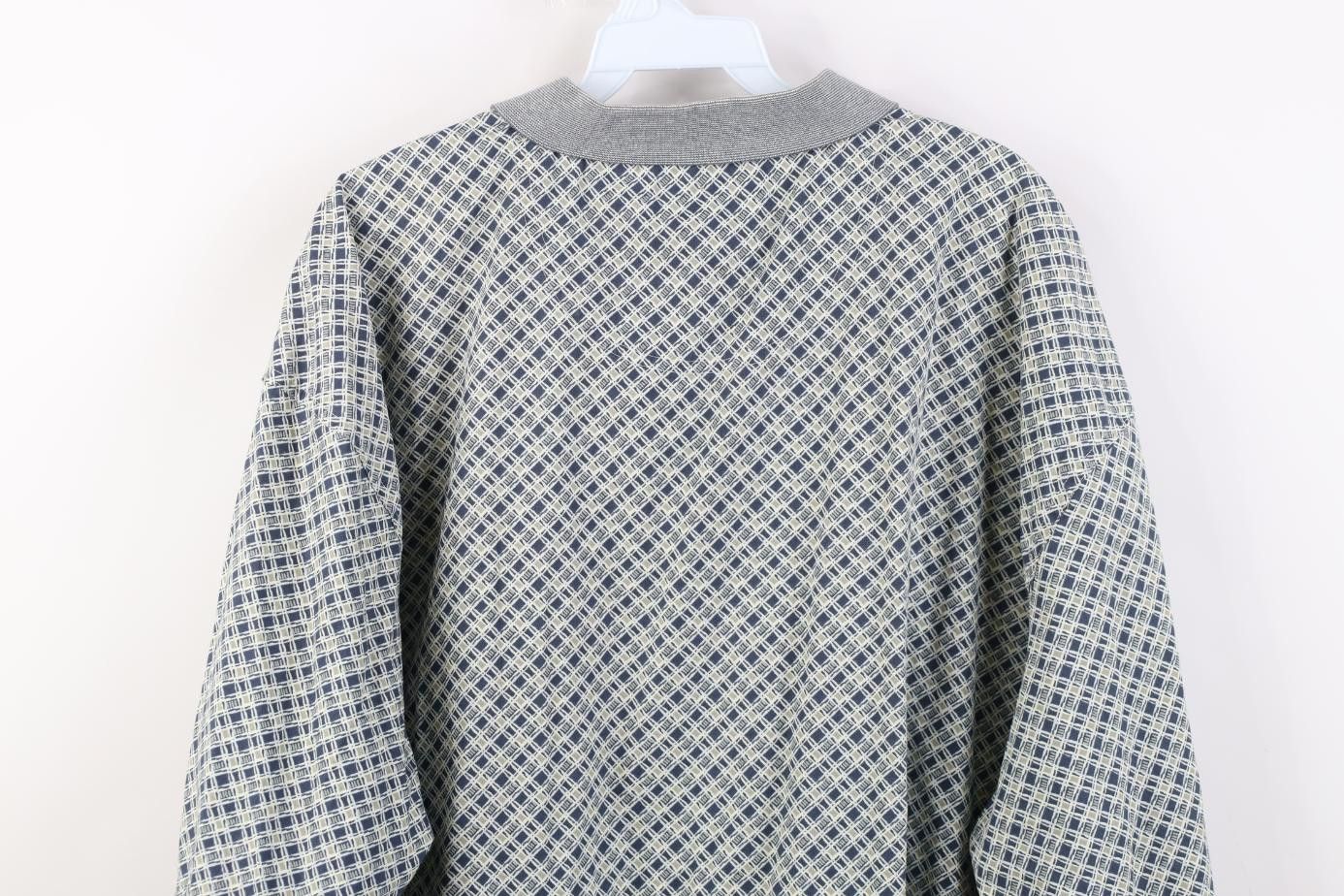 Reebok Vintage 90s Reebok Golf Fit Checkered Golfing Polo Shirt Size US XXL / EU 58 / 5 - 10 Thumbnail