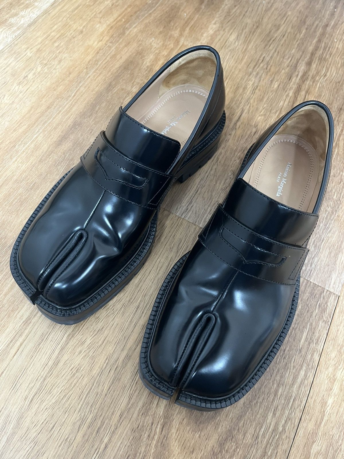 Maison Margiela Maison Margiela Tabi split-toe loafer Size US 8 / IT 38 - 1 Thumbnail