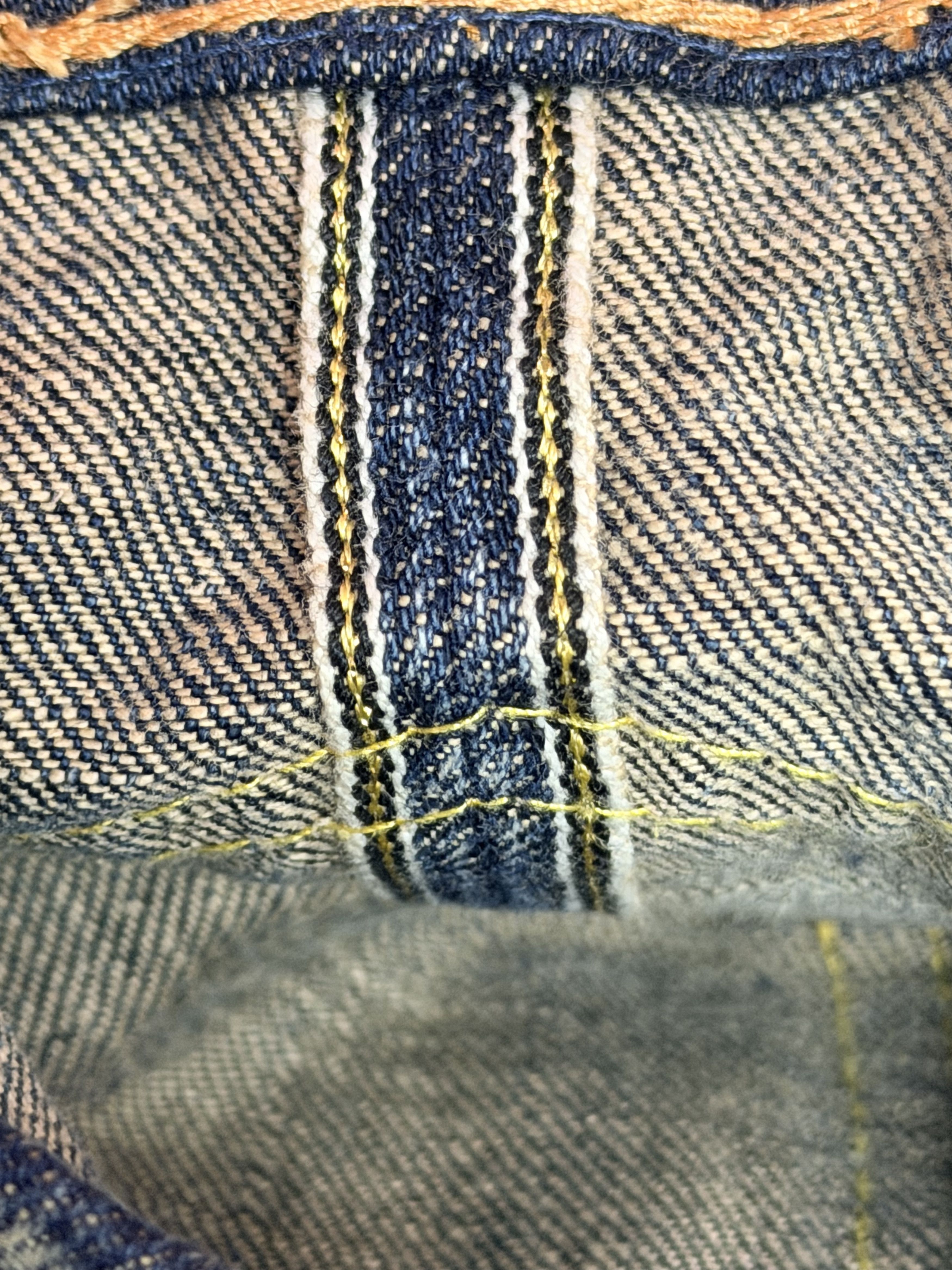Evisu 🔥Rare🔥Evisu Selvedge Multi Pocket Seagull Multi Color Jean Size US 30 / EU 46 - 6 Thumbnail