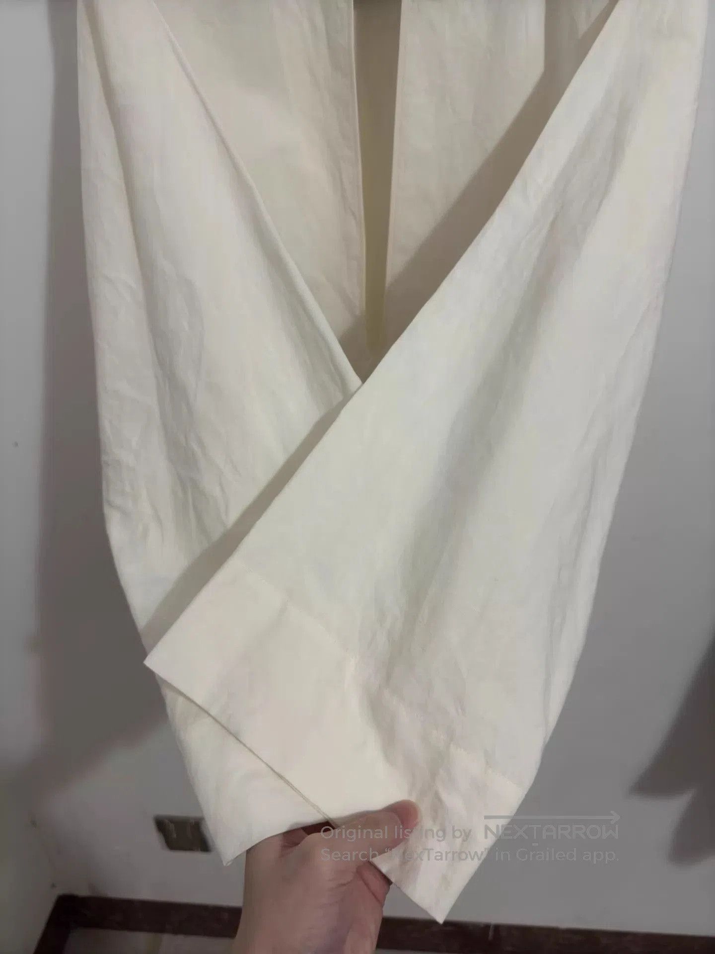 Saint Laurent Paris Beige Long Sleeve Collared Shirt. Size US S / EU 44-46 / 1 - 4 Thumbnail