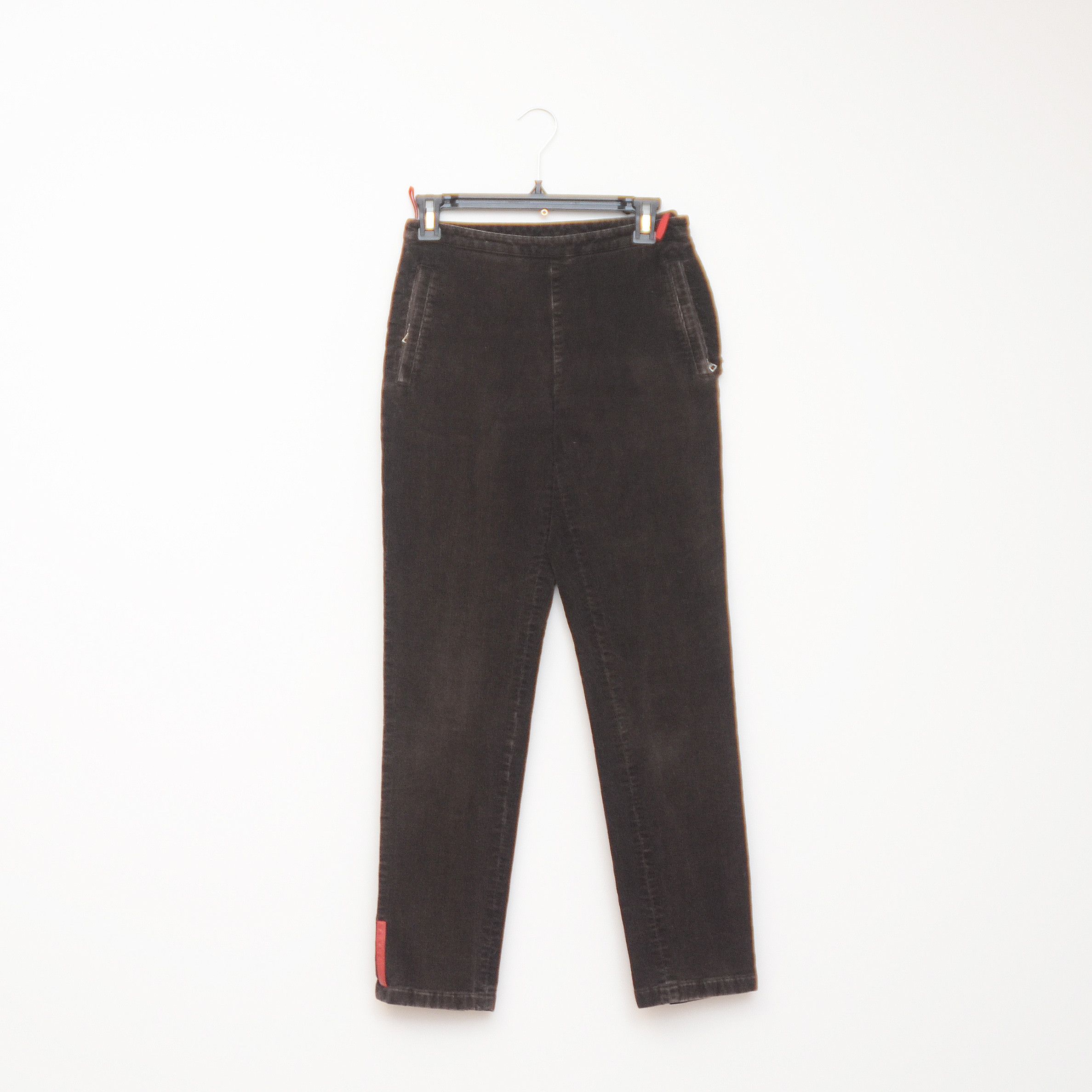 Prada Prada Linea Rossa Vintage Corduroy Brown Pants Sz 40 00s Y2K Size 40" / US 18 - 1 Thumbnail