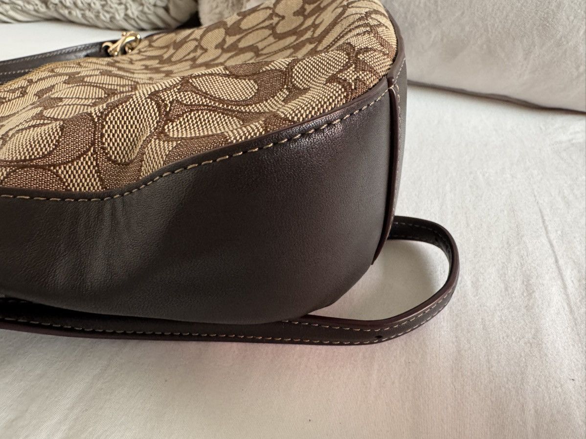 Coach Coach Tan and Brown Signature Shoulder Bag with Wallet NWOT Size ONE SIZE - 13 Thumbnail