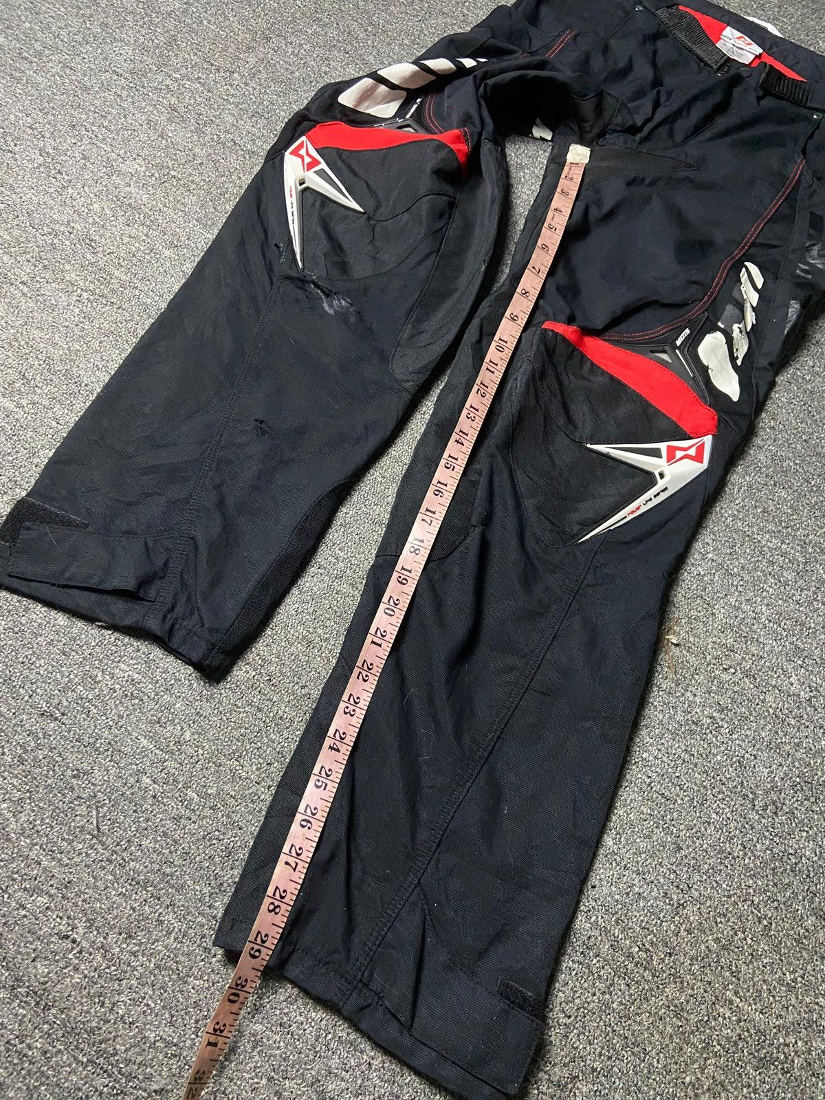 Japanese Brand Vintage MOTS Motorcycle Racing Pants (153) Size US 30 / EU 46 - 8 Thumbnail