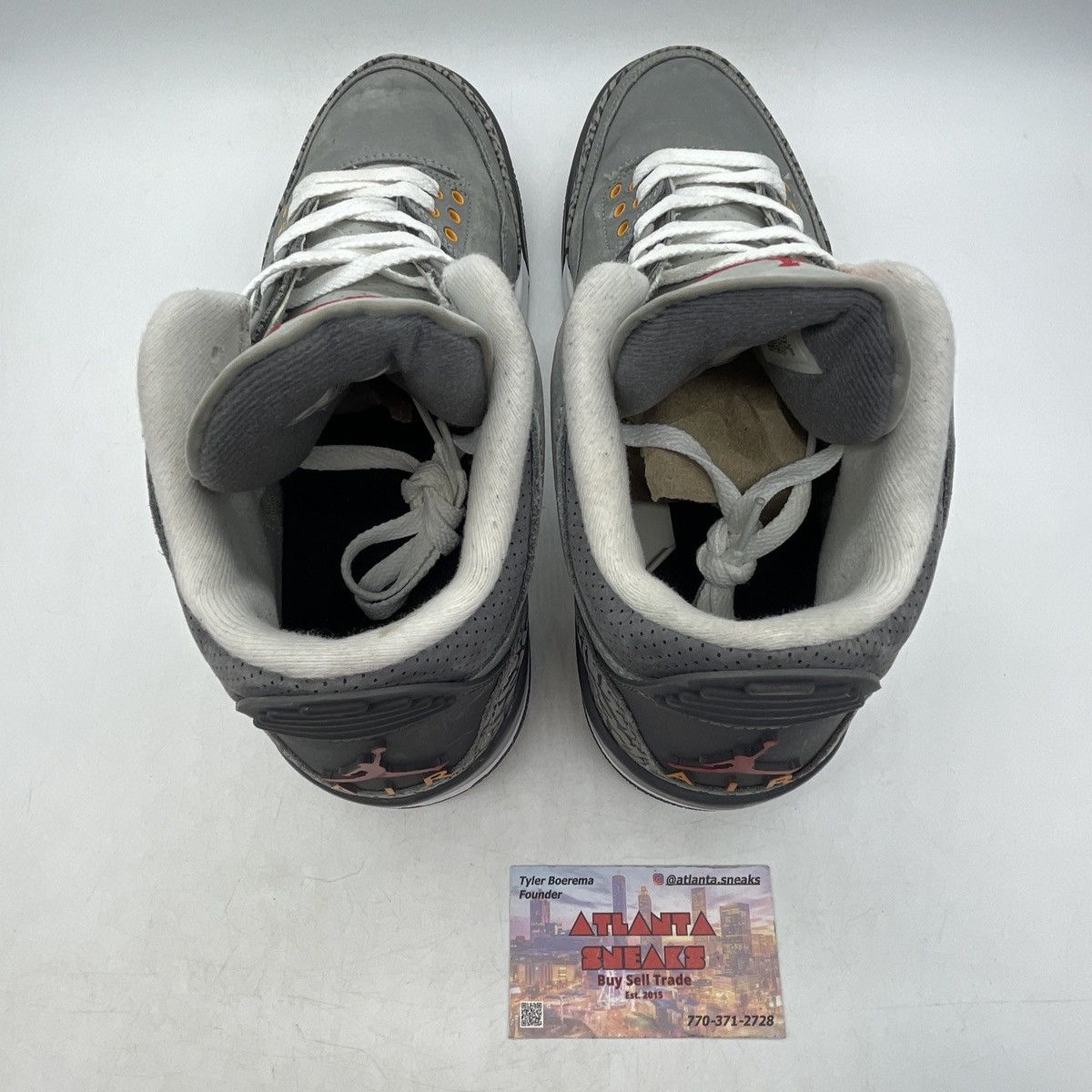 Jordan Brand Air Jordan 3 cool grey Size US 10 / EU 43 - 6 Thumbnail