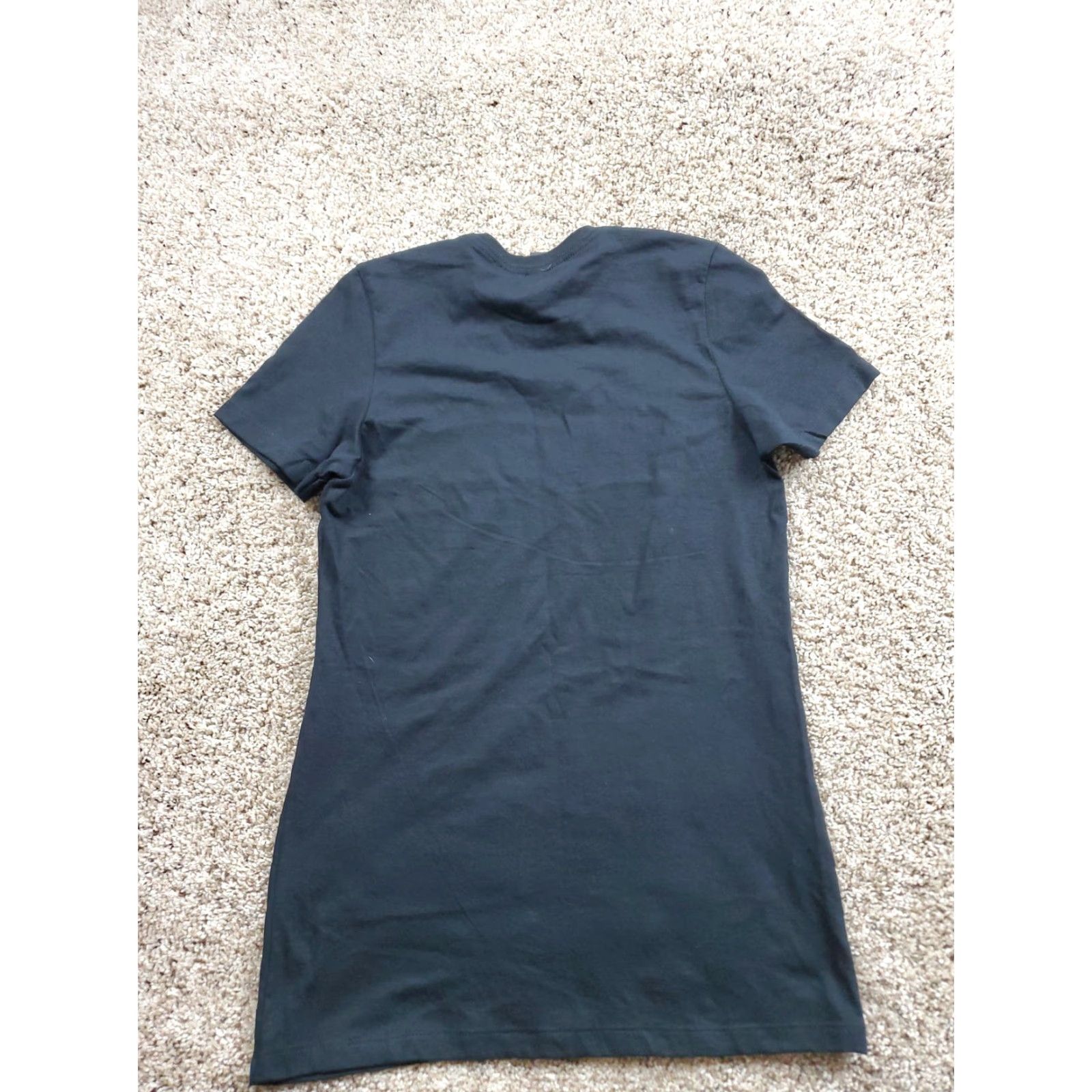 Gildan NASA T Shirt Womens Small Black Glow in the Dark Moon Phase Space Graphic Crew Neck Short Sleeve T-Shirt Size S / US 4 / IT 40 - 5 Thumbnail