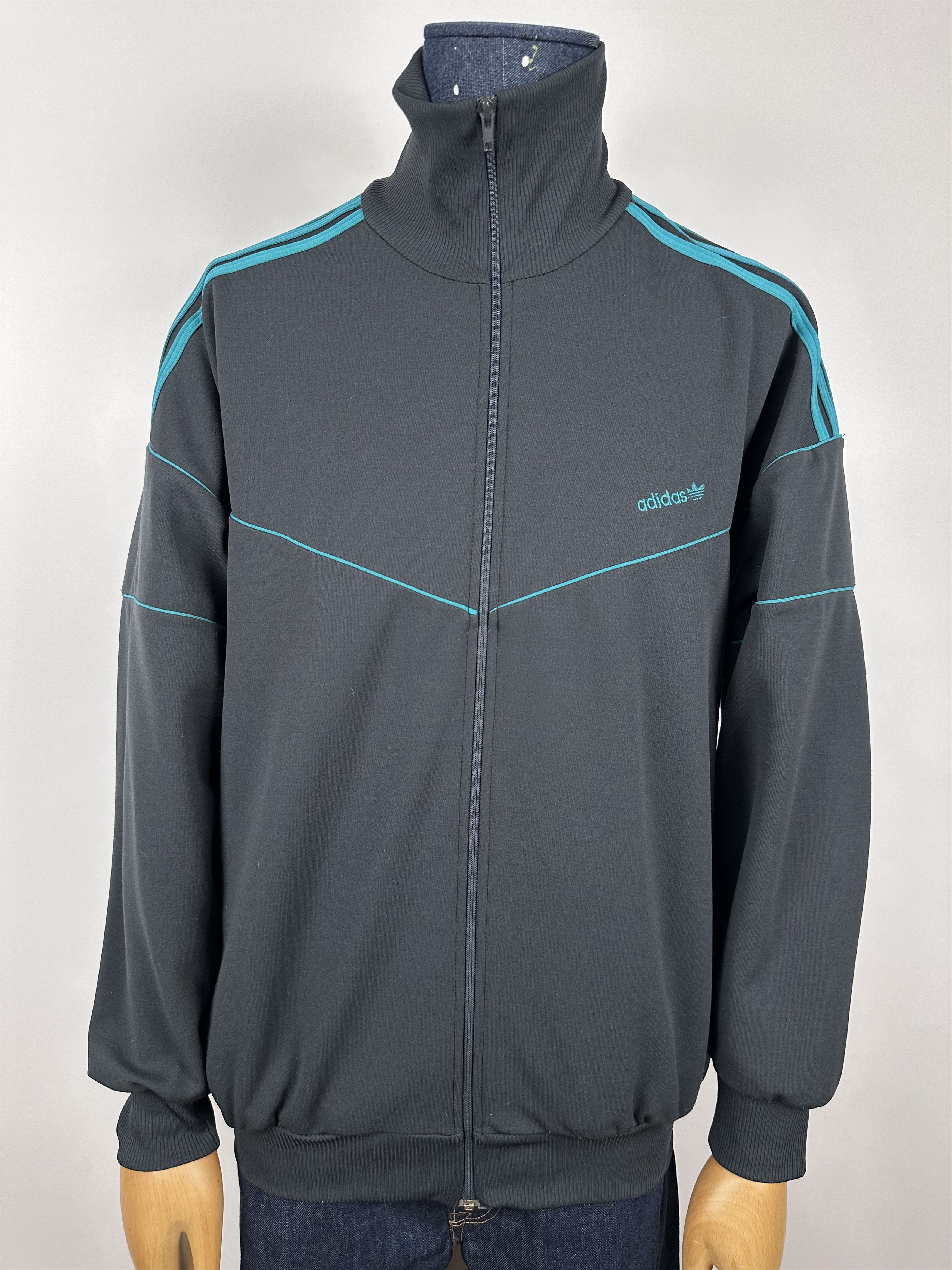 Adidas × Vintage Adidas Originals Vintage 90s Track Tracksuit Top Jacket Size US L / EU 52-54 / 3 - 2 Thumbnail
