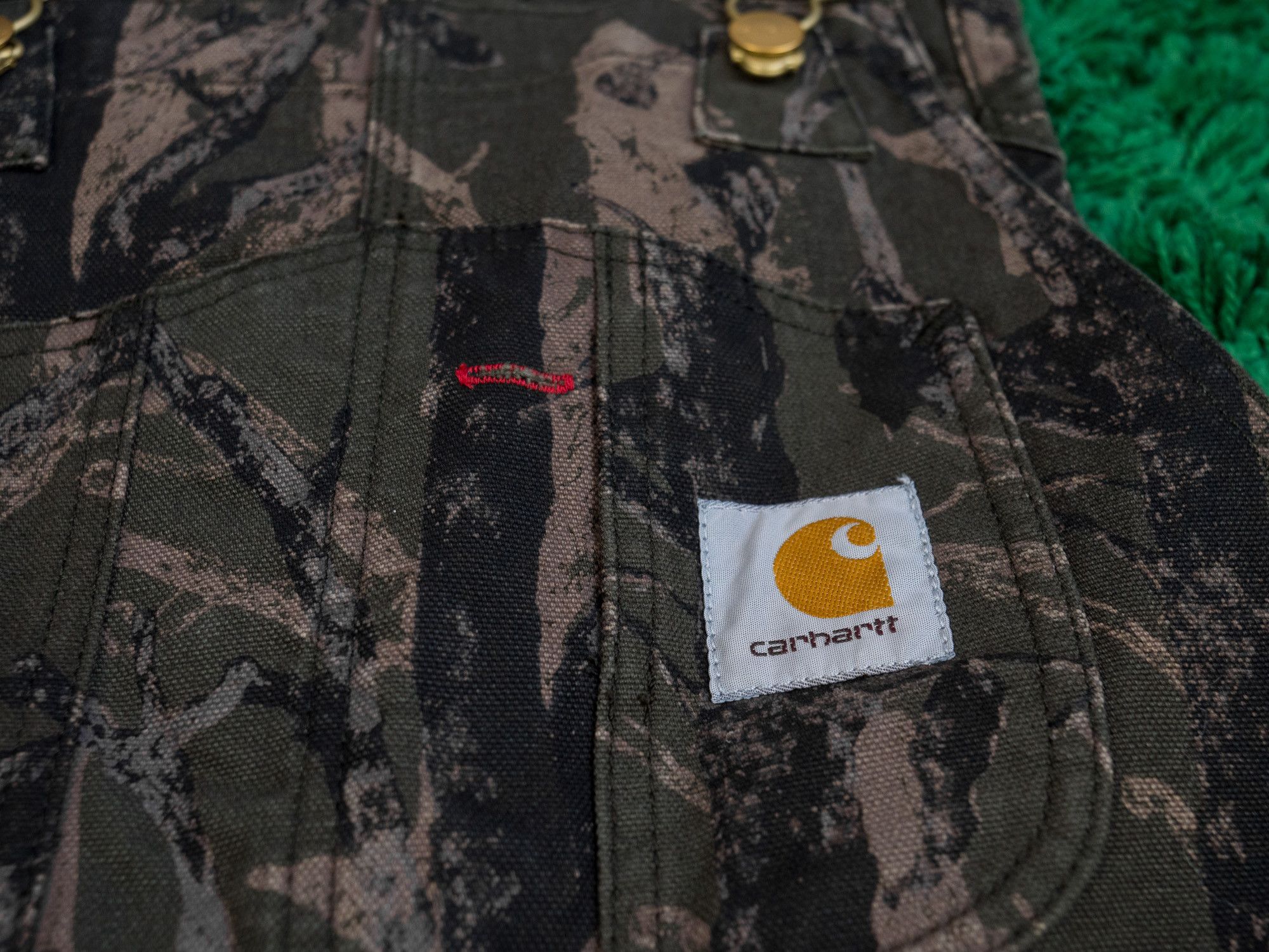 Carhartt × Carhartt Wip Carhartt WIP CARCHARTT BIB OVERALL WASHED Jumpsuit Workwear Size US 32 / EU 48 - 3 Thumbnail