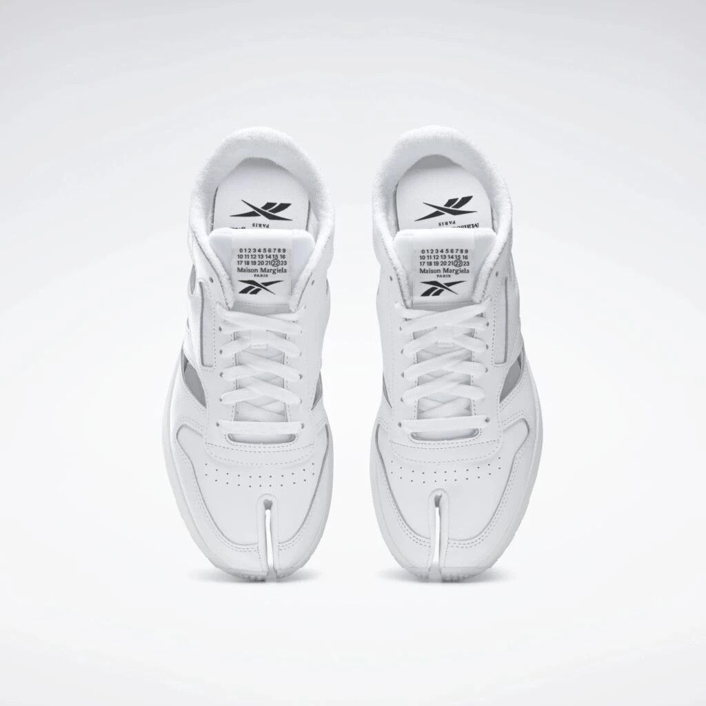 Maison Margiela × Reebok Magiela x Reebok Tabi White Classic Leather DQ Sneakers Size US 13 / EU 46 - 20 Thumbnail