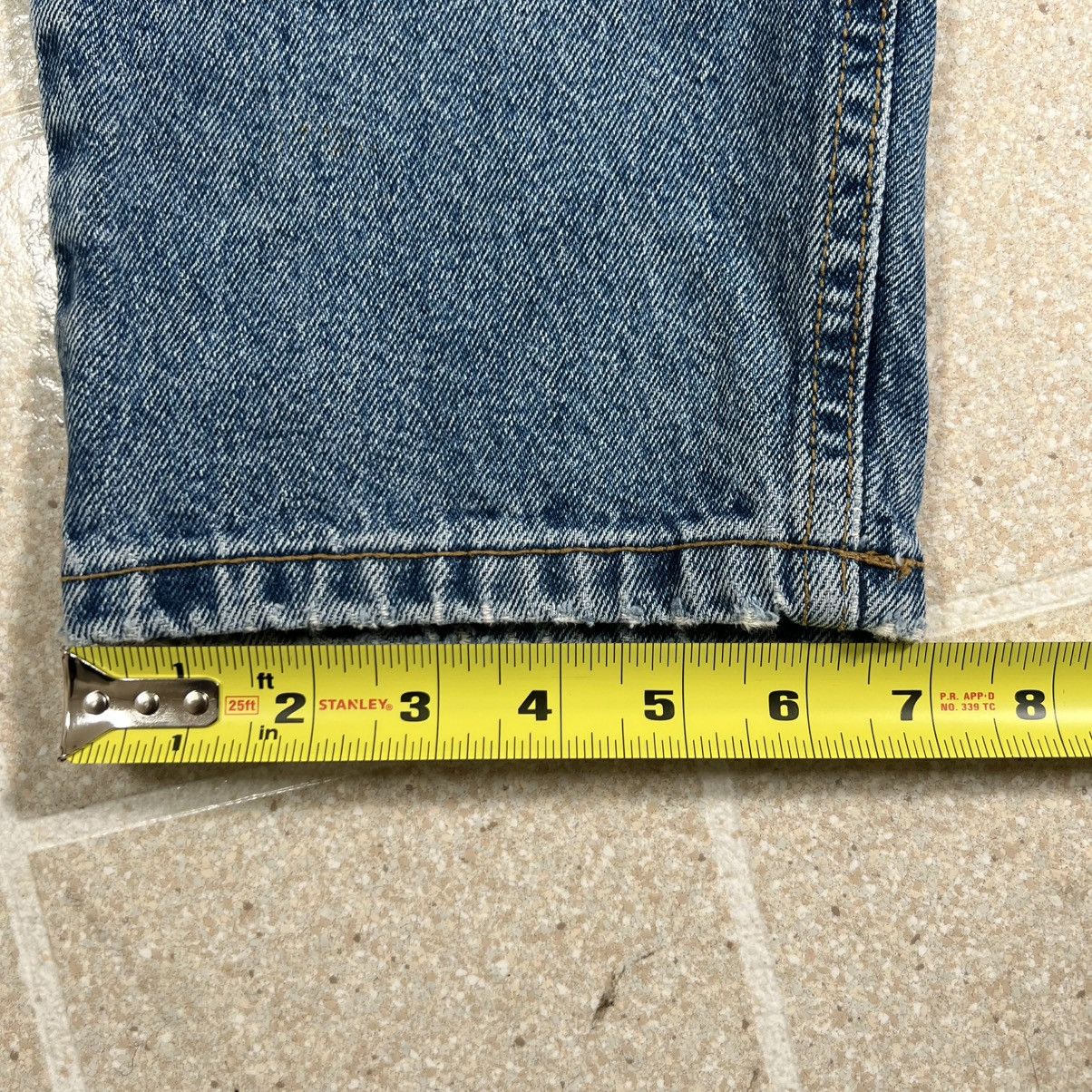 Bugle Boy Vintage Bugle Boys Jeans Light Washed Straight Leg 26 X 28 Size US 26 / EU 42 - 9 Thumbnail