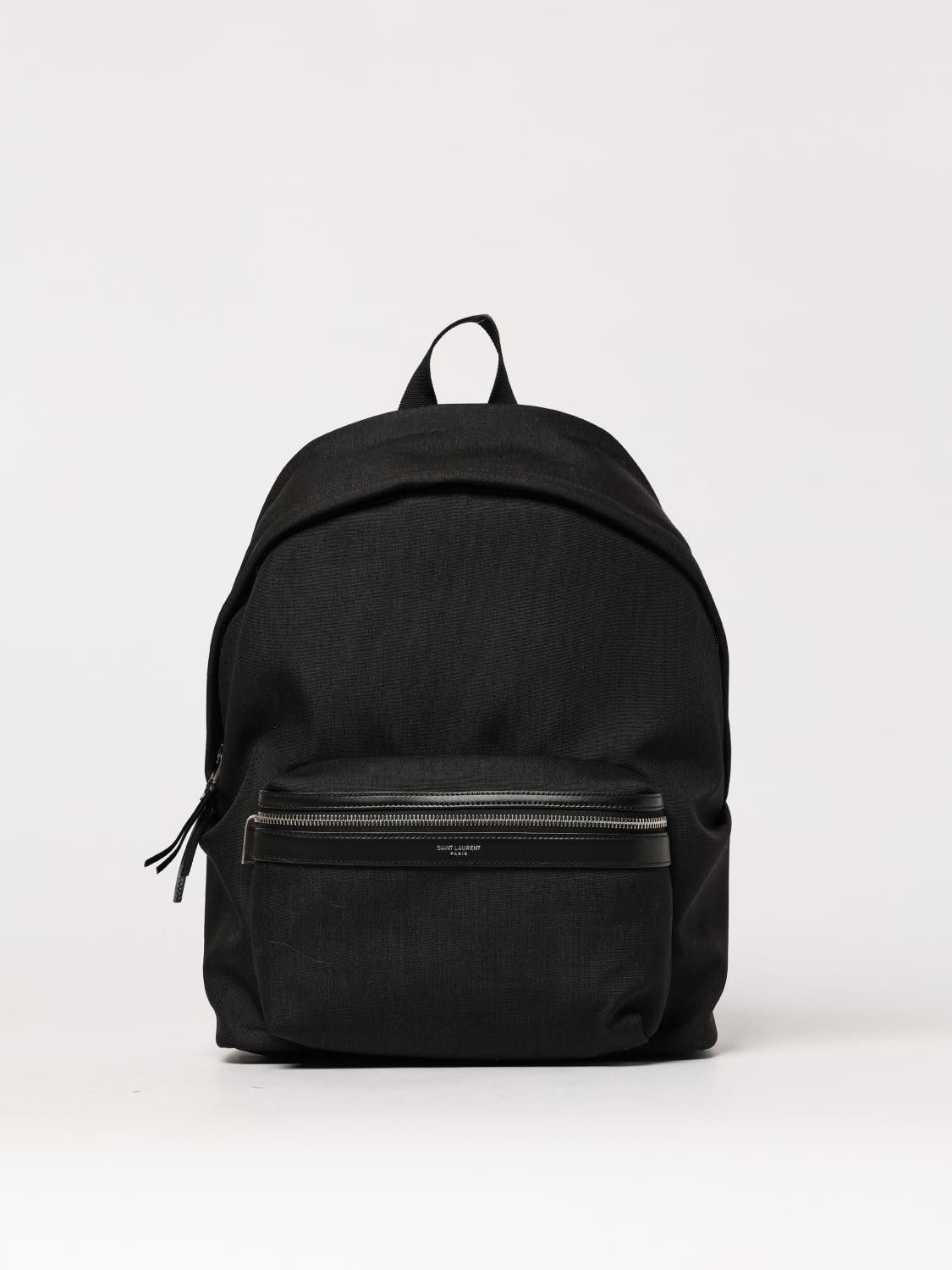 Saint Laurent Paris Saint Laurent Backpack Men Black Size ONE SIZE - 1 Thumbnail