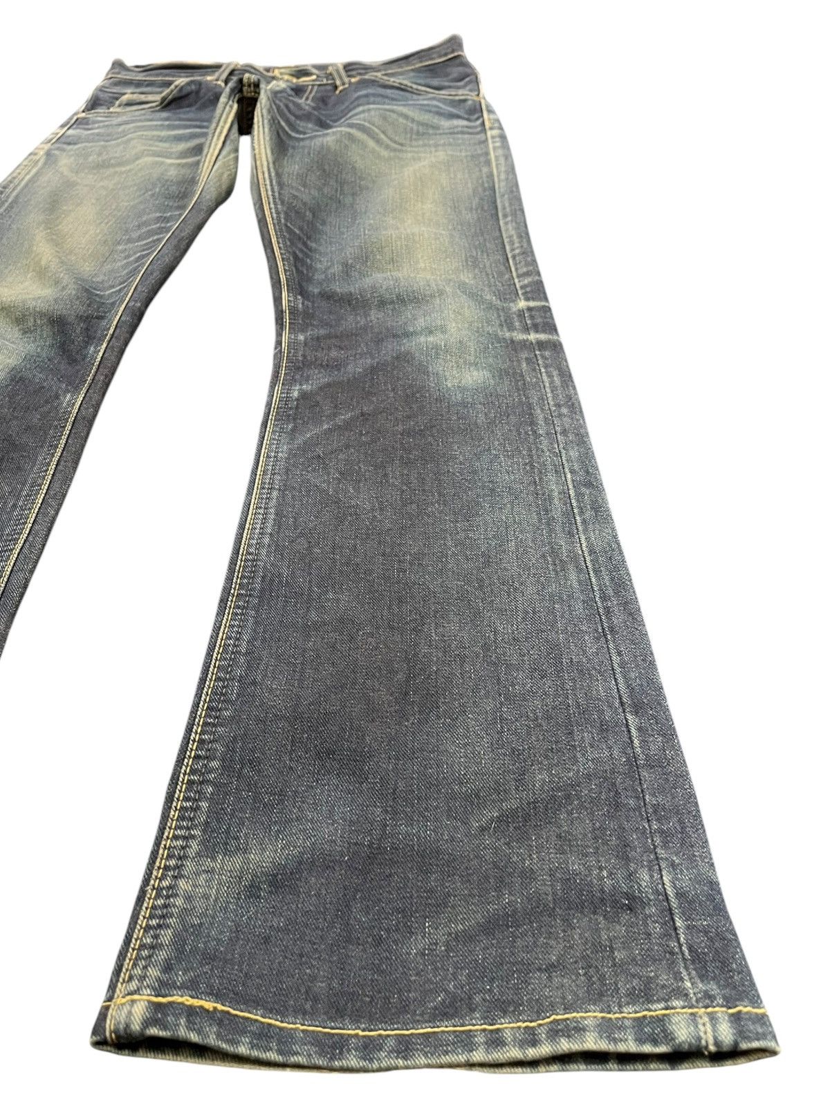Lee Vintage Lee Riders Flare Bell Bottom Denim Size US 33 - 3 Thumbnail