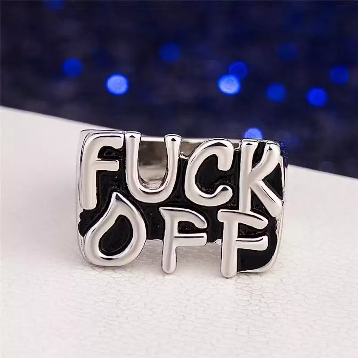 Jewelry × Vintage Rock N Roll Men’s Ring Size ONE SIZE - 3 Thumbnail