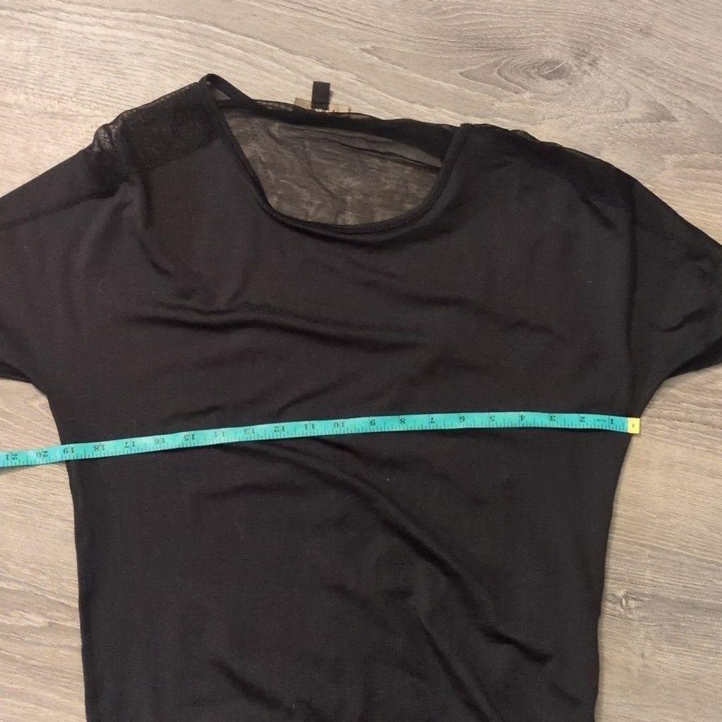 Other Alala oversized black mesh 1/2 sleeve top size XS Size XS / US 0-2 / IT 36-38 - 8 Thumbnail