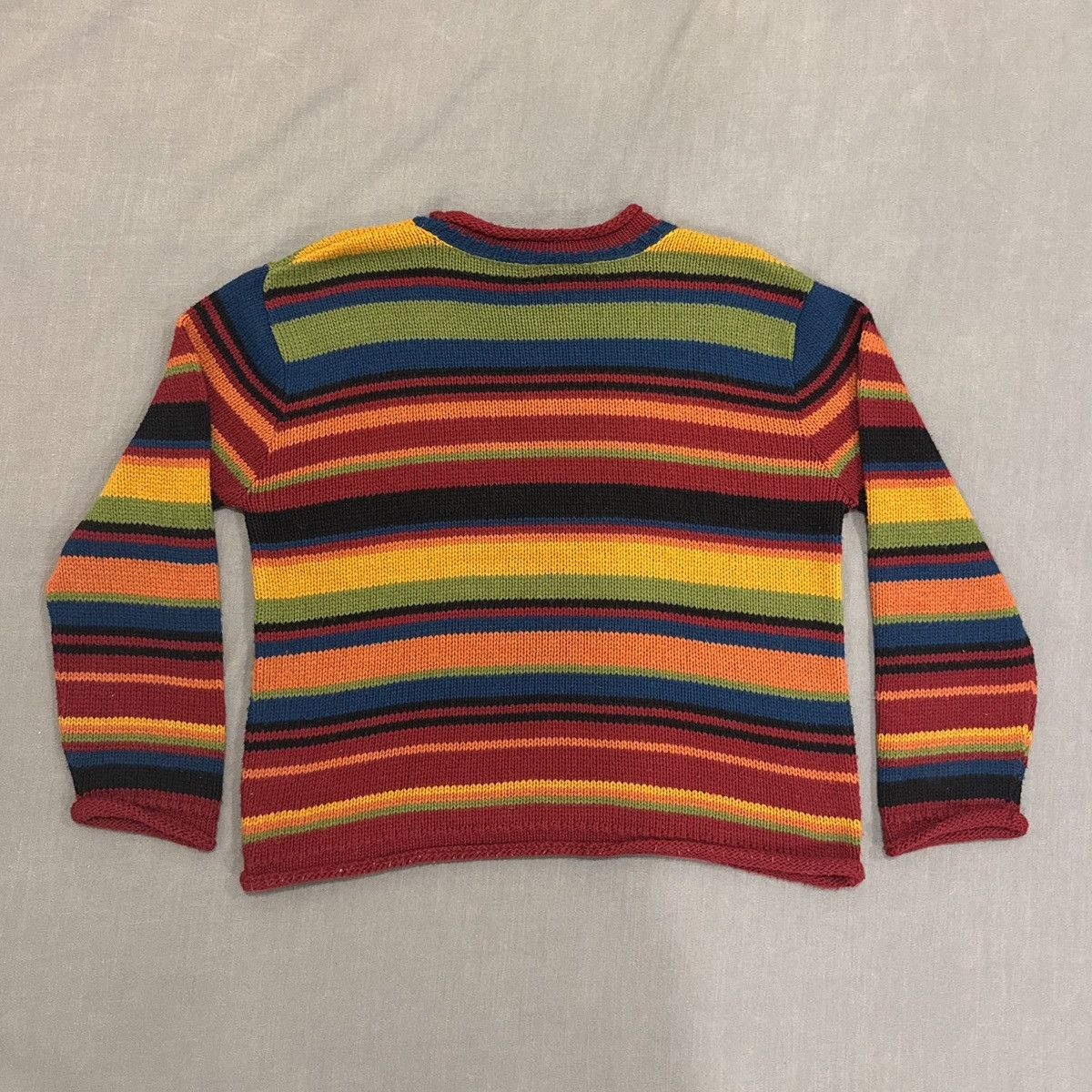 Other RARE 1980’s STRIPED MULTICOLOR SWEATER Size US M / EU 48-50 / 2 - 2 Thumbnail