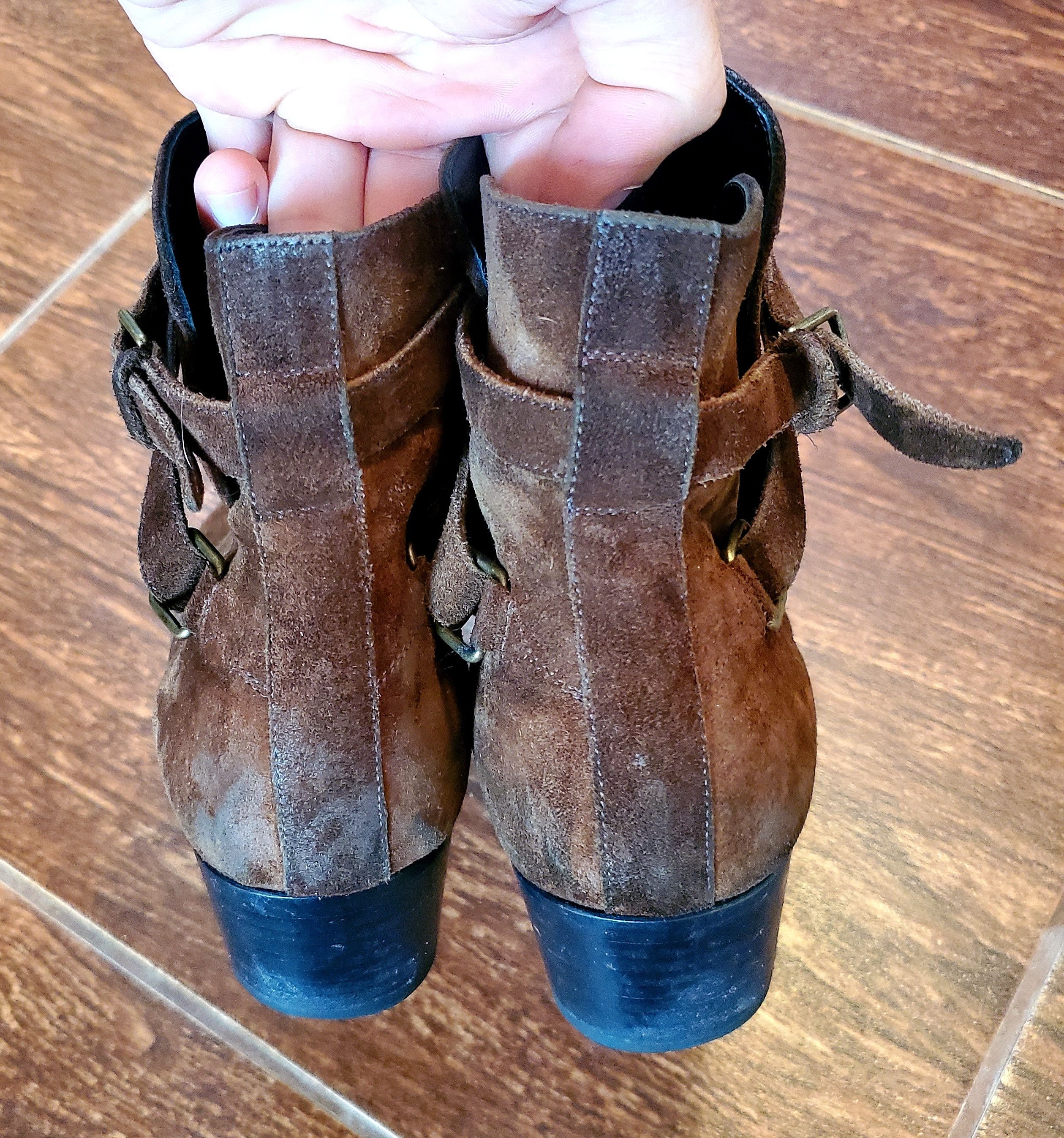 Saint Laurent Paris Saint Laurent Saint Laurent Jodhpur Boot/Bootie Suede 39 Size US 9 / IT 39 - 6 Thumbnail